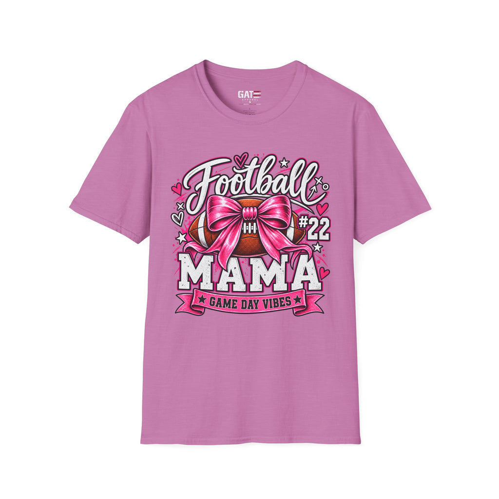 Personalized Football Mom Player Shirt | Custom Name & Number