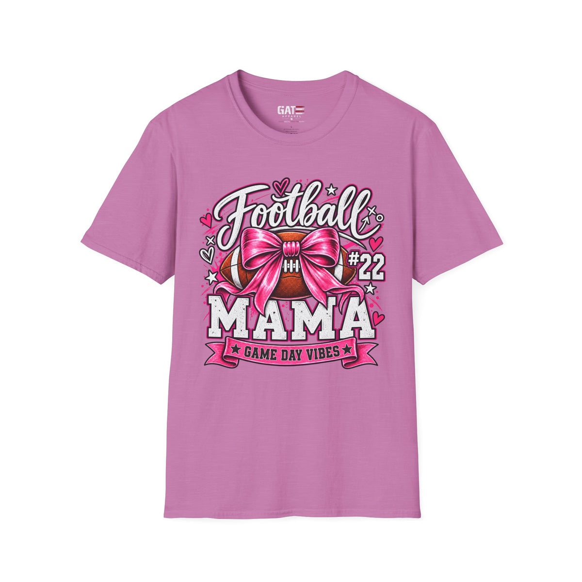Personalized Football Mom Player Shirt | Custom Name & Number