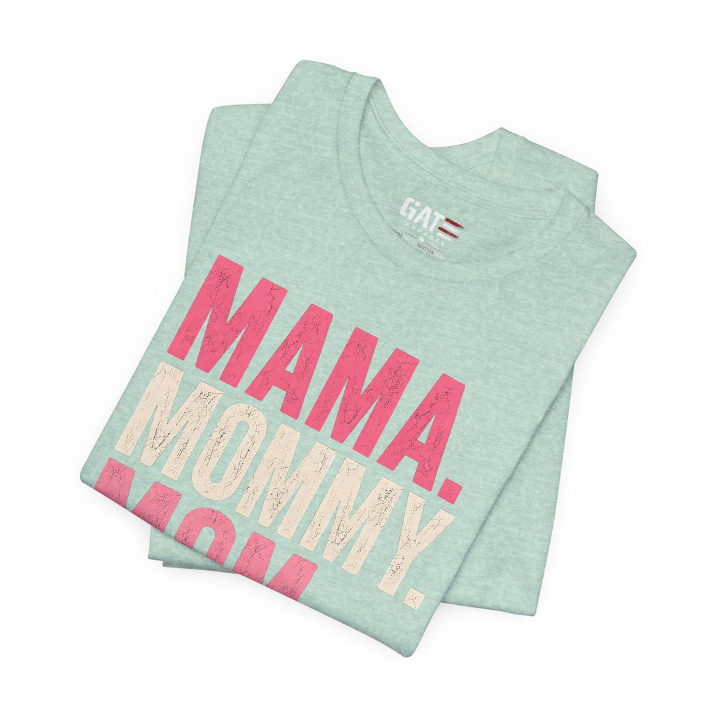 Mama Mommy Mom Bruh Shirt, Funny Mom Life Tee, Trendy Mother Graphic T Shirt, Gen Alpha Mom Gift, Cute Mother's Day Shirt