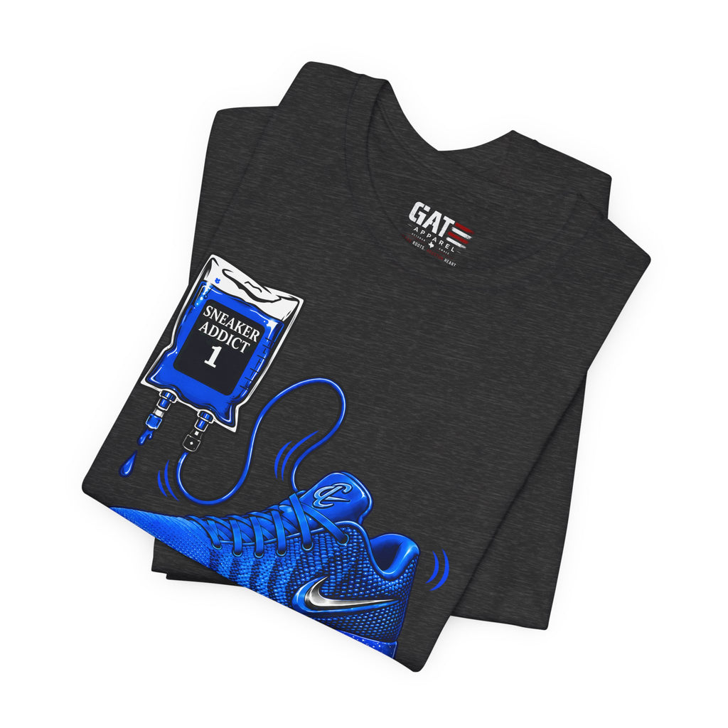 Caitlin Clark Caitlin 1s Addict Blue Sneaker Shirt