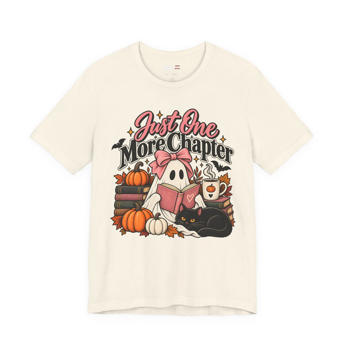 Just One More Chapter Halloween Shirt | Book Lover Tee