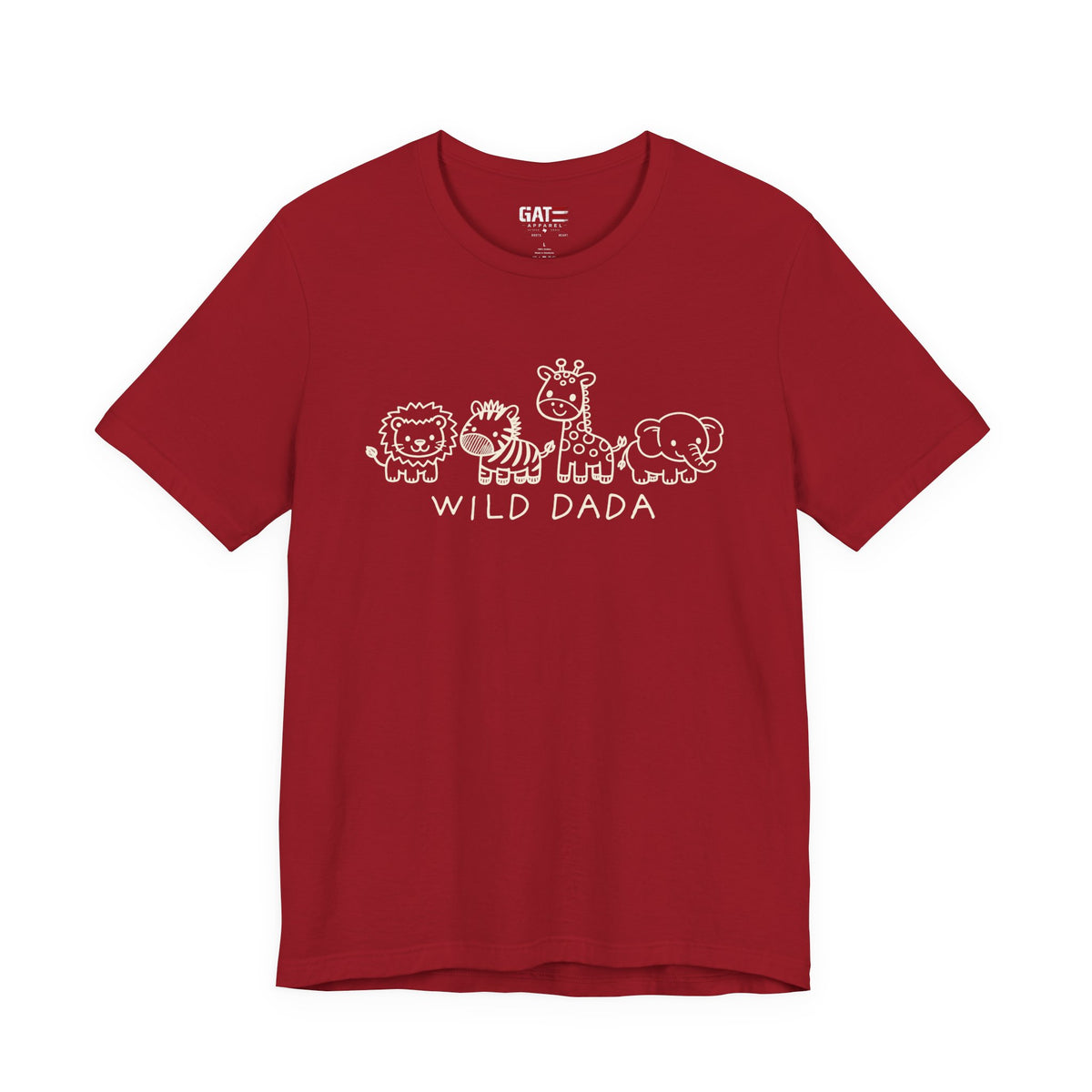Wild Dada Safari Animal T-Shirt – Cute Graphic Tee for Dads - product image 16