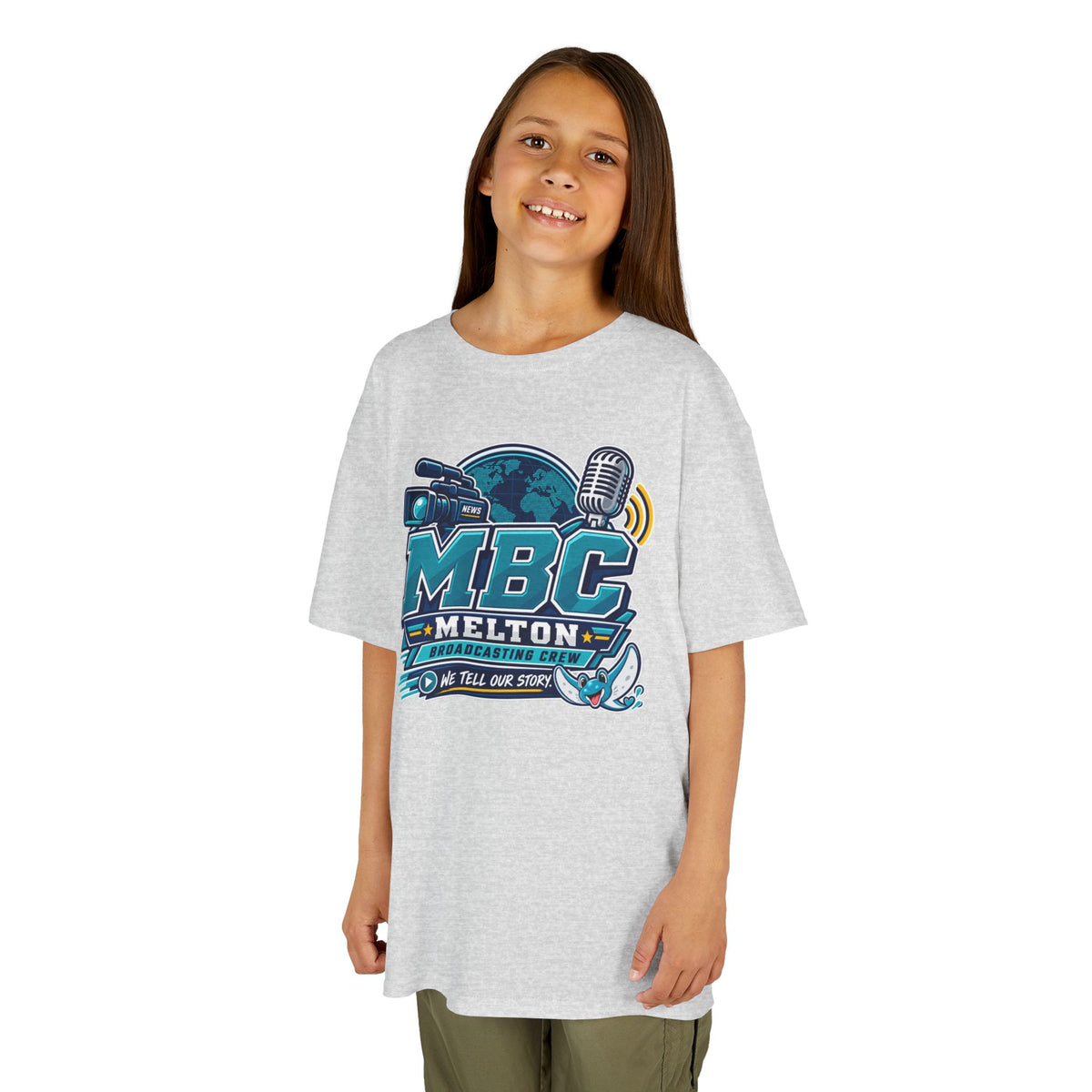 Melton Elementary Broadcasting Crew Kids Shirt