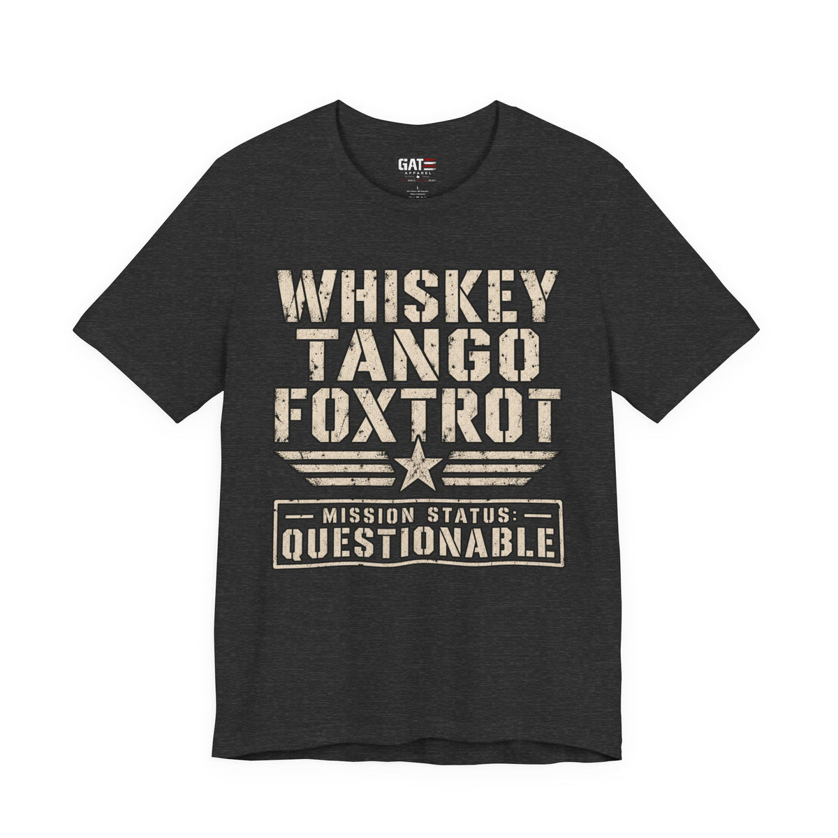 Whiskey Tango Foxtrot Mission Status Questionable Shirt