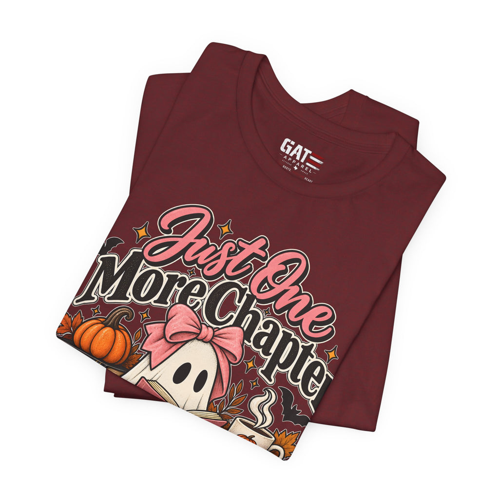 Just One More Chapter Halloween Shirt | Book Lover Tee