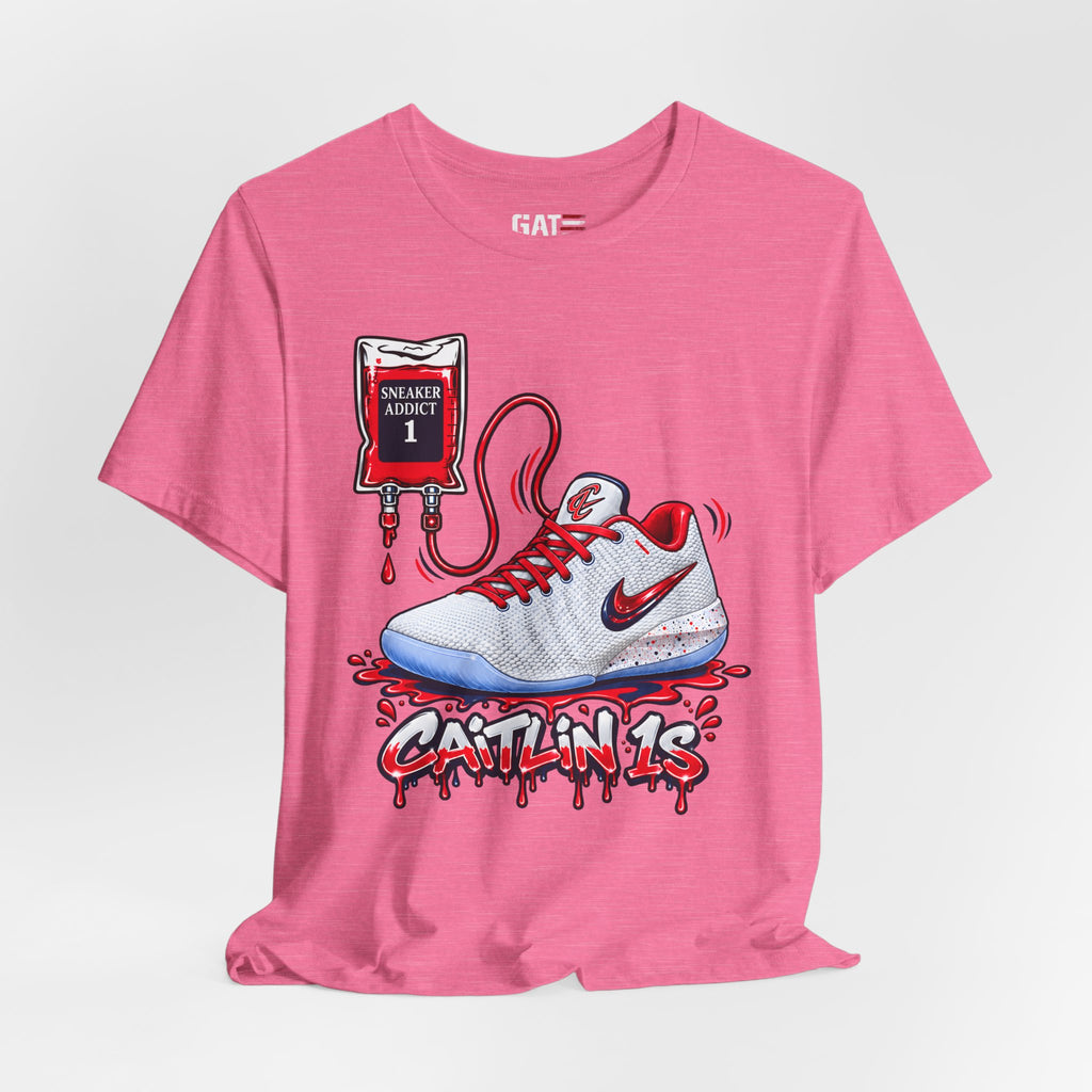 Caitlin Clark Caitlin 1s Addict Whites Sneaker Shirt