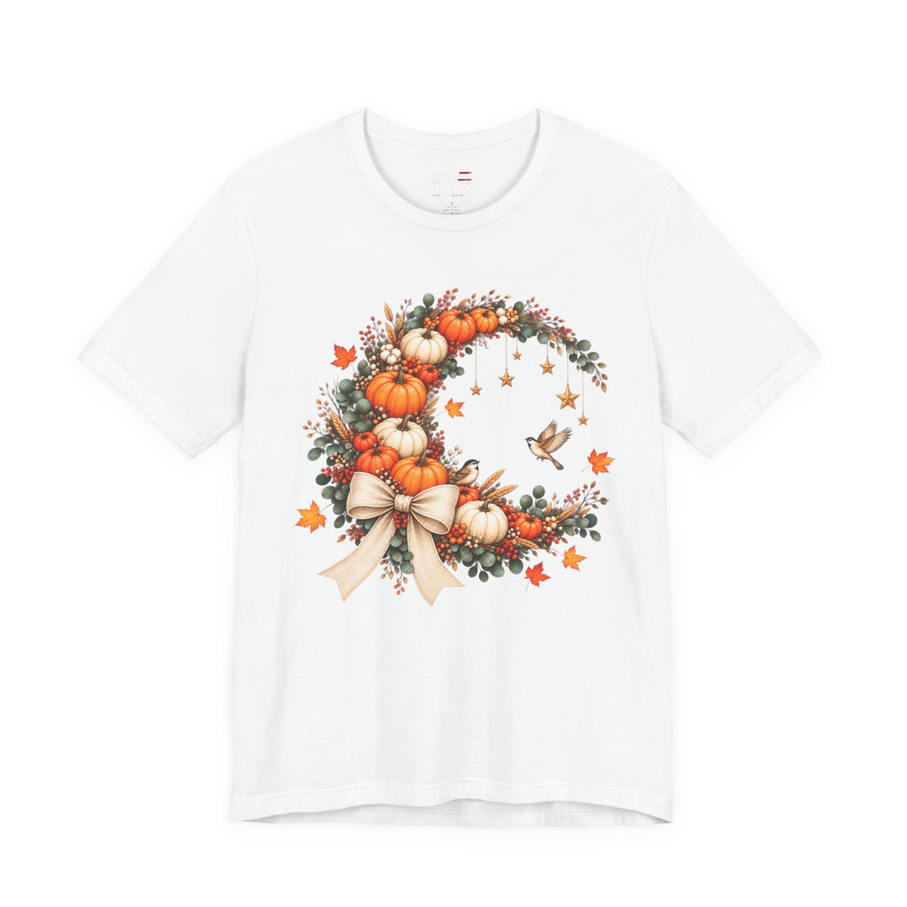 Autumn Pumpkin Wreath Tee