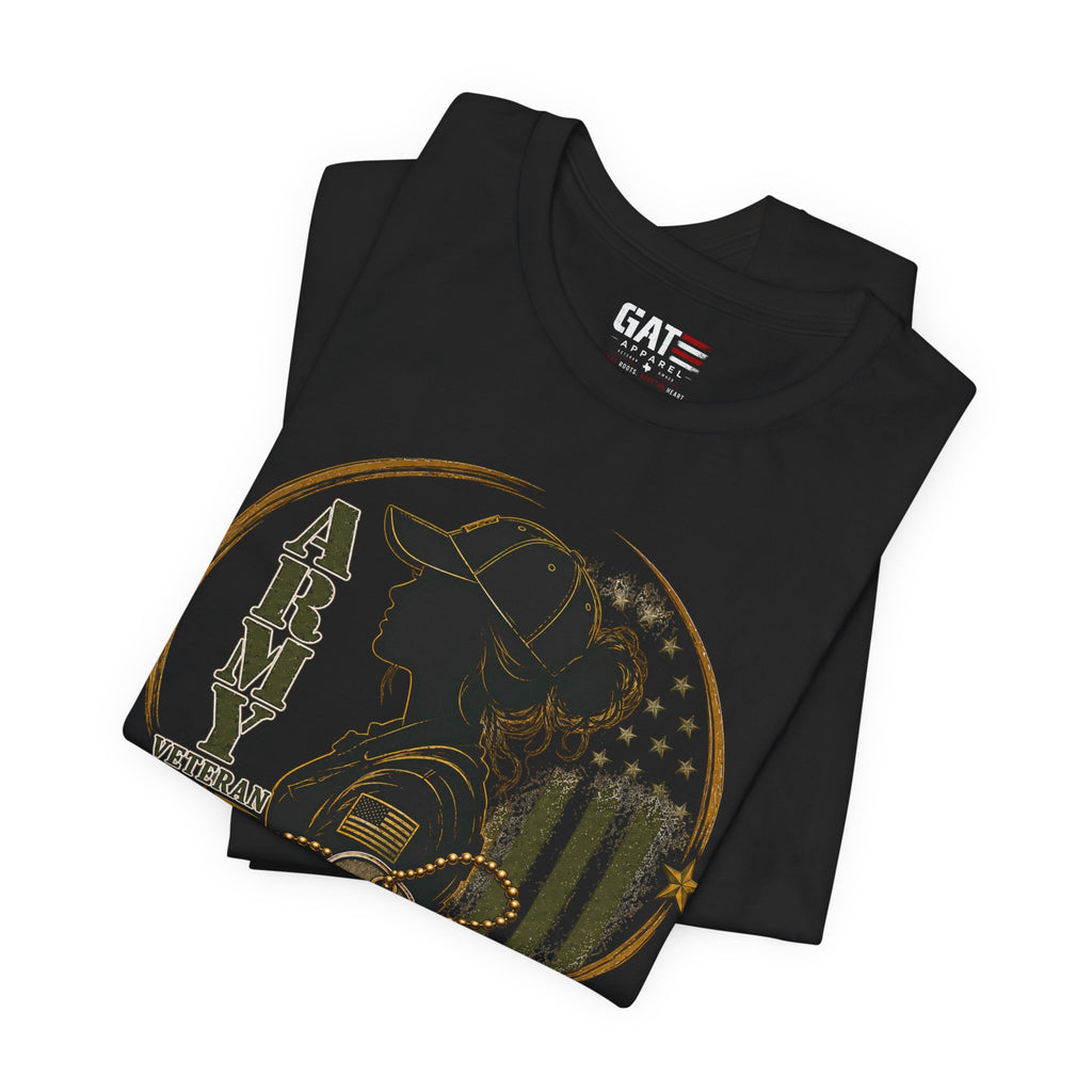 Female Vet Army Veteran Women’s Tee