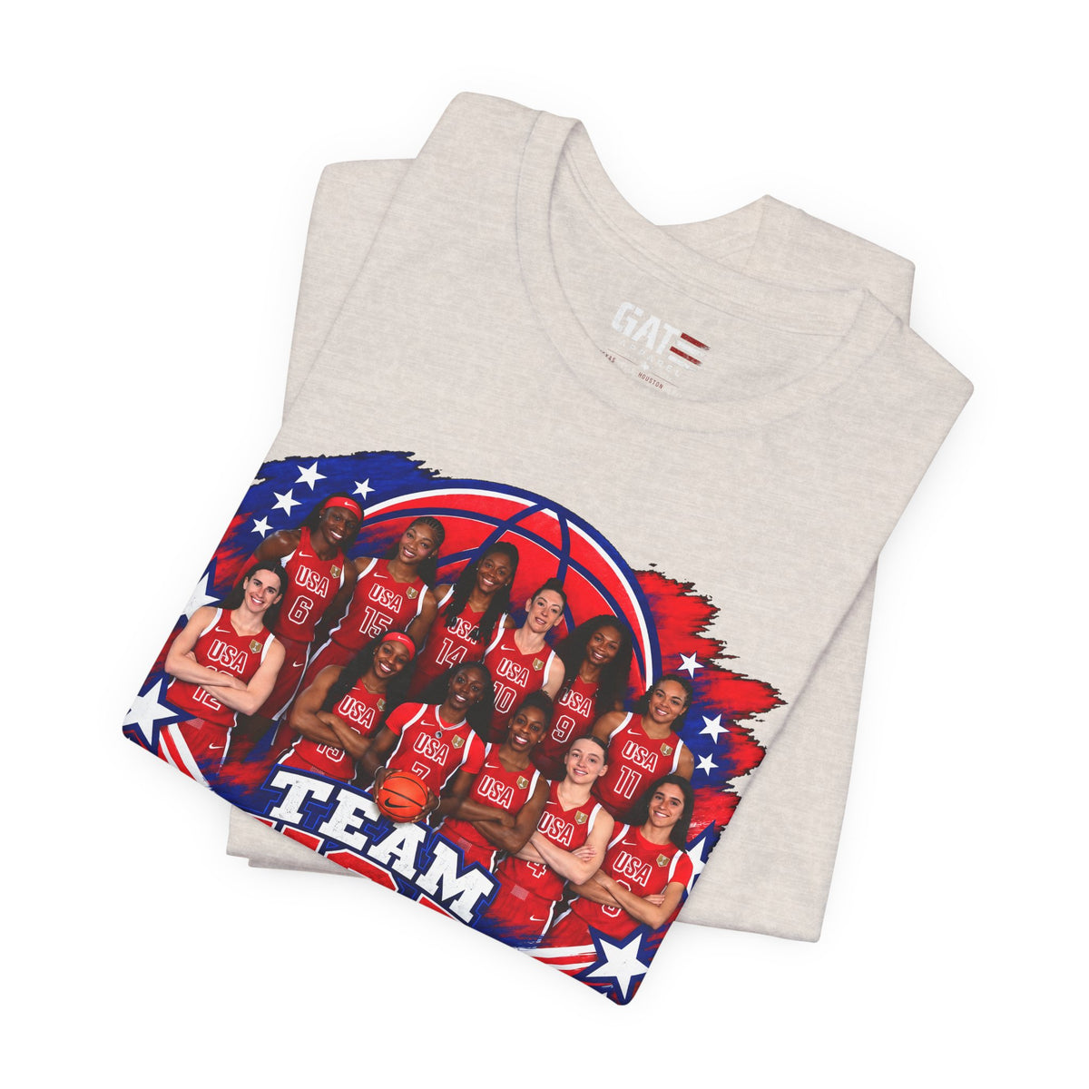 Team USA Women's Basketball Shirt | FIBA Tee 2026 Design 2