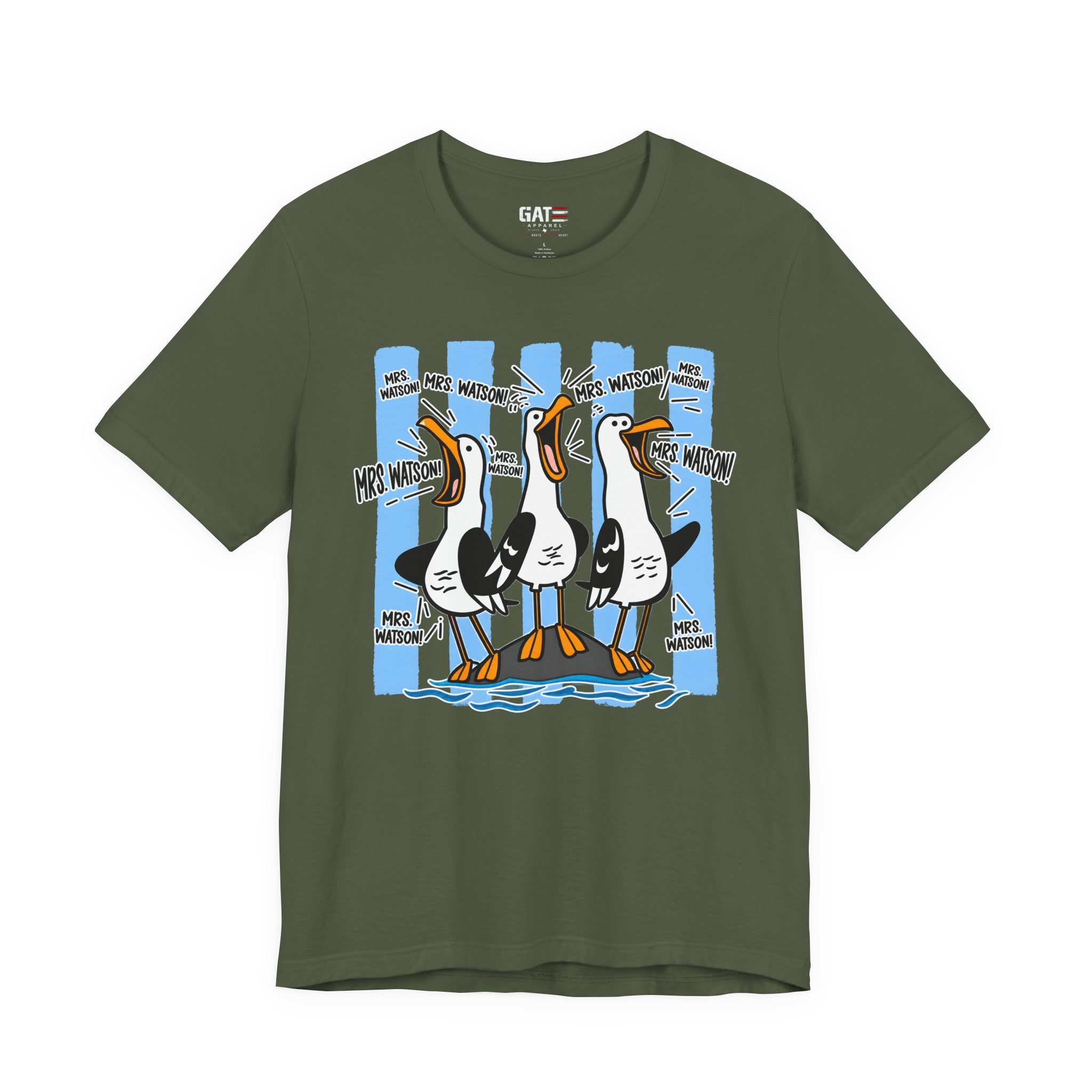 Mine Mine Mine Custom Teacher Shirt – Personalized Seagull Tee