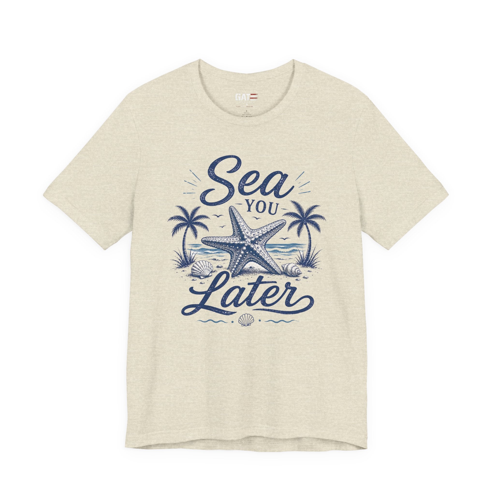 Sea You Later T-Shirt – Nautical Starfish Beach Tee