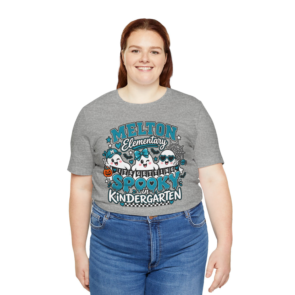 Melton Elementary Spooky Kindergarten Halloween T-Shirt