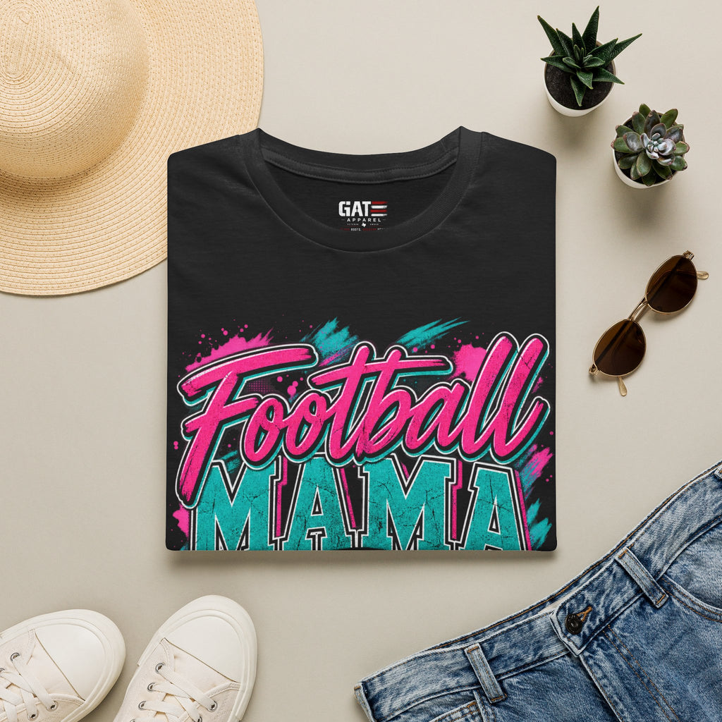 Football Mom Personalized Shirt Custom Player Name Number Game Day Tee