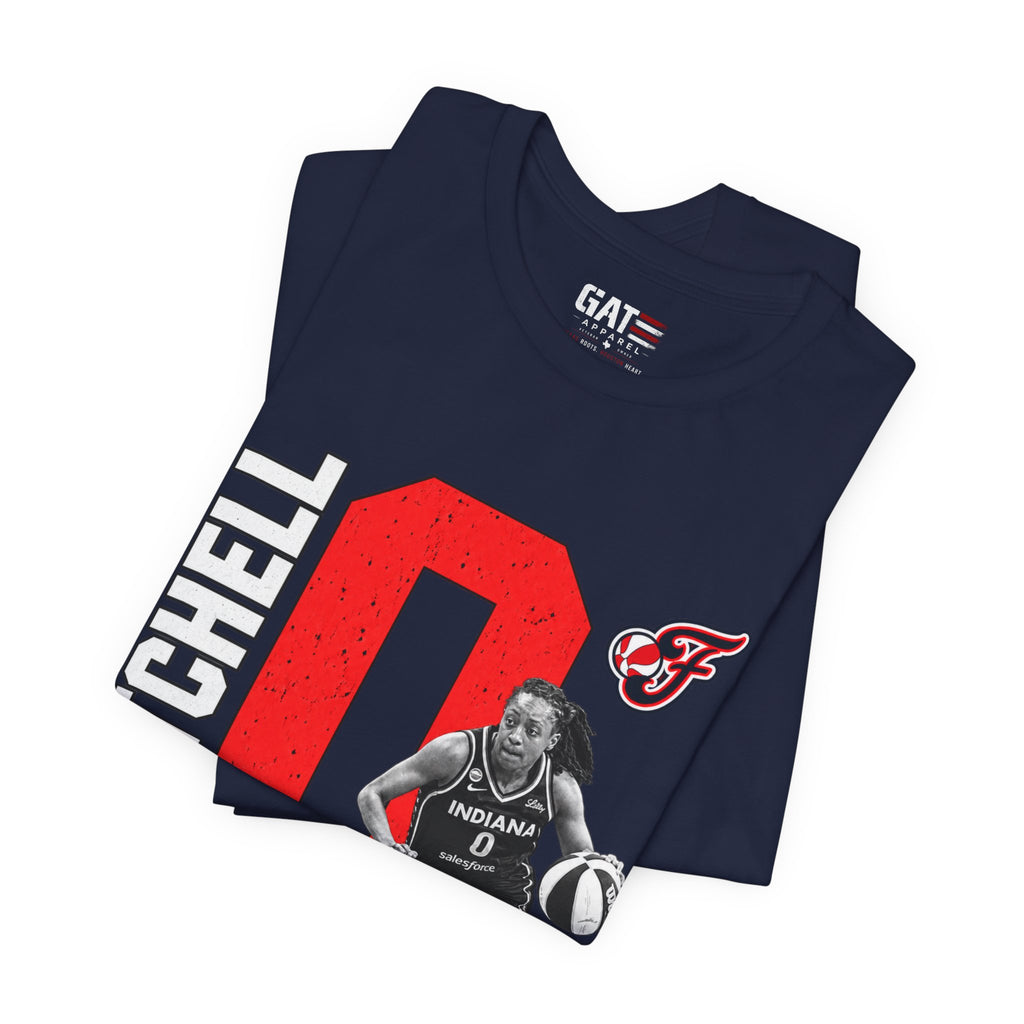 Kelsey Mitchell Shirt | Indiana Fever WNBA Basketball Tee