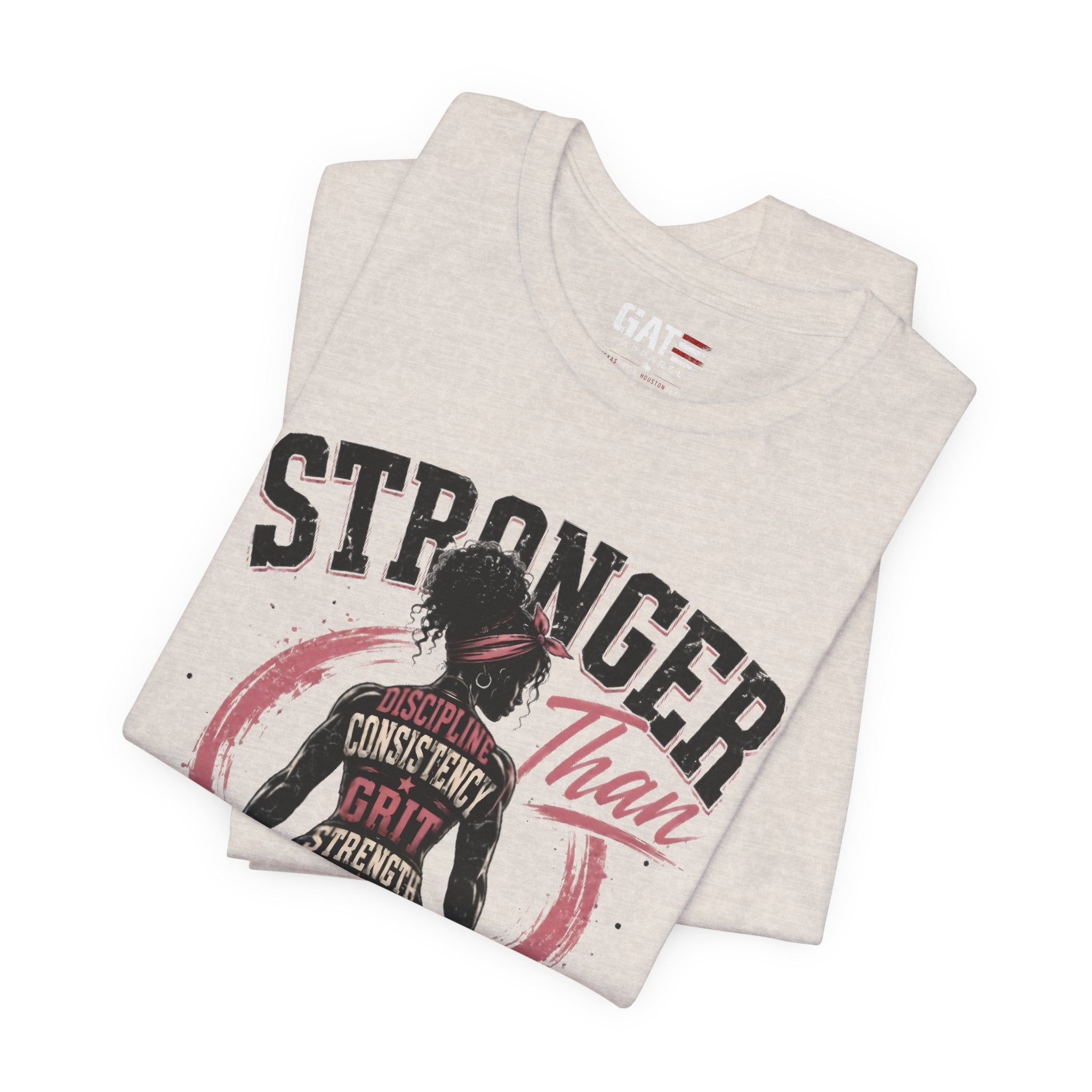 Stronger Than Excuses Shirt, Women's Gym Shirt, Motivational Workout Tee, Weightlifting Shirt, Fitness Gift for Her