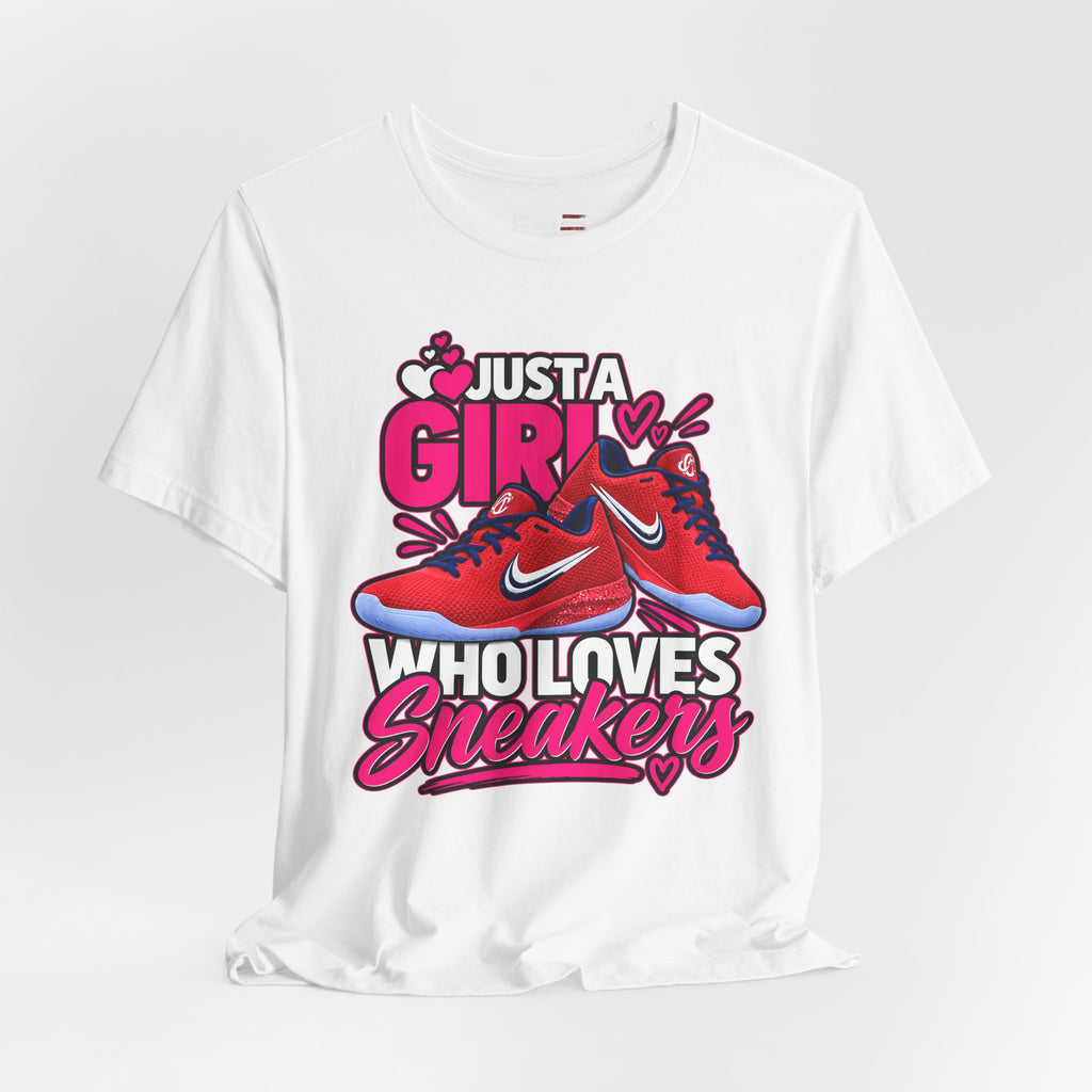 Caitlin Clark Caitlin 1s Just a Girl Sneaker Shirt | Style 2