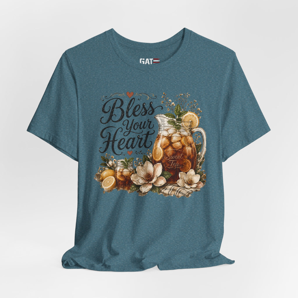 Funny Southern Shirt, Bless Your Heart Tee, Southern Humor Graphic Tee, Magnolia Floral Shirt, Country Girl Gift, Farmhouse Style Tee