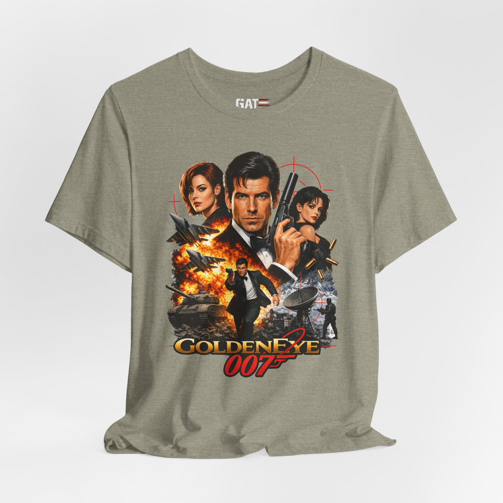 Retro Gamer Shirt, Classic N64 Gaming Tee, FPS Video Game Shirt, Old School Gamer Gift, Retro Gaming Movie Poster Tee | Graphic T-Shirt
