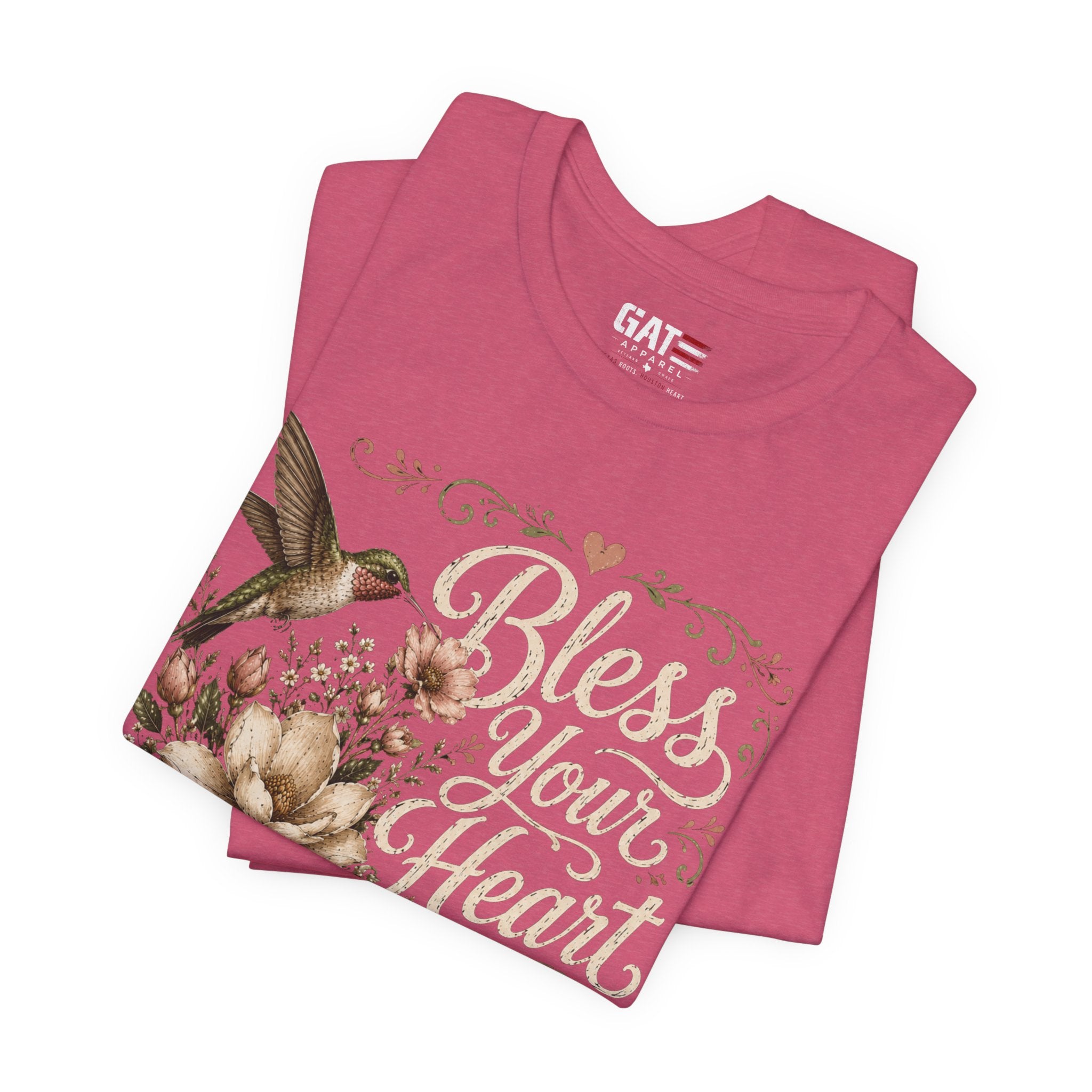 Funny Southern Shirt, Bless Your Heart Tee, Southern Humor Graphic Tee, Magnolia Floral Shirt, Country Girl Gift, Farmhouse Style Tee