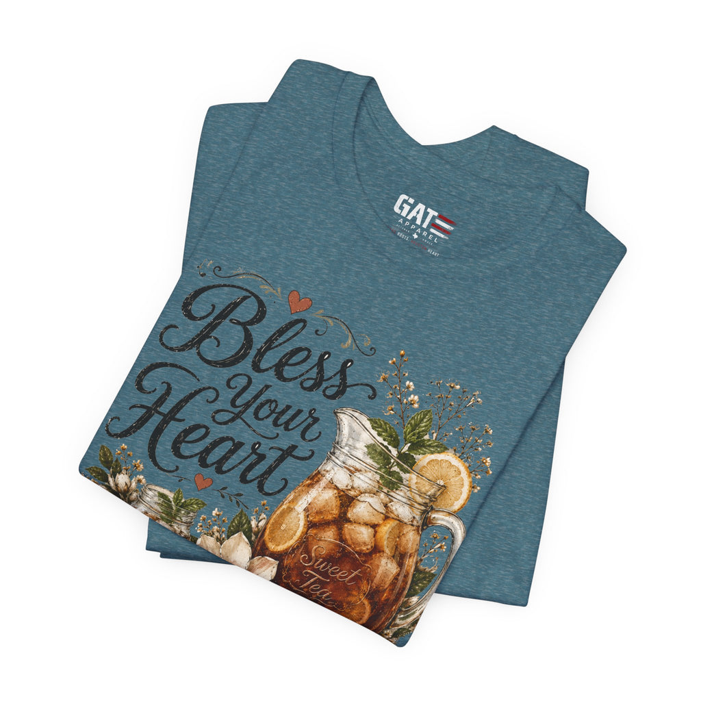 Funny Southern Shirt, Bless Your Heart Tee, Southern Humor Graphic Tee, Magnolia Floral Shirt, Country Girl Gift, Farmhouse Style Tee