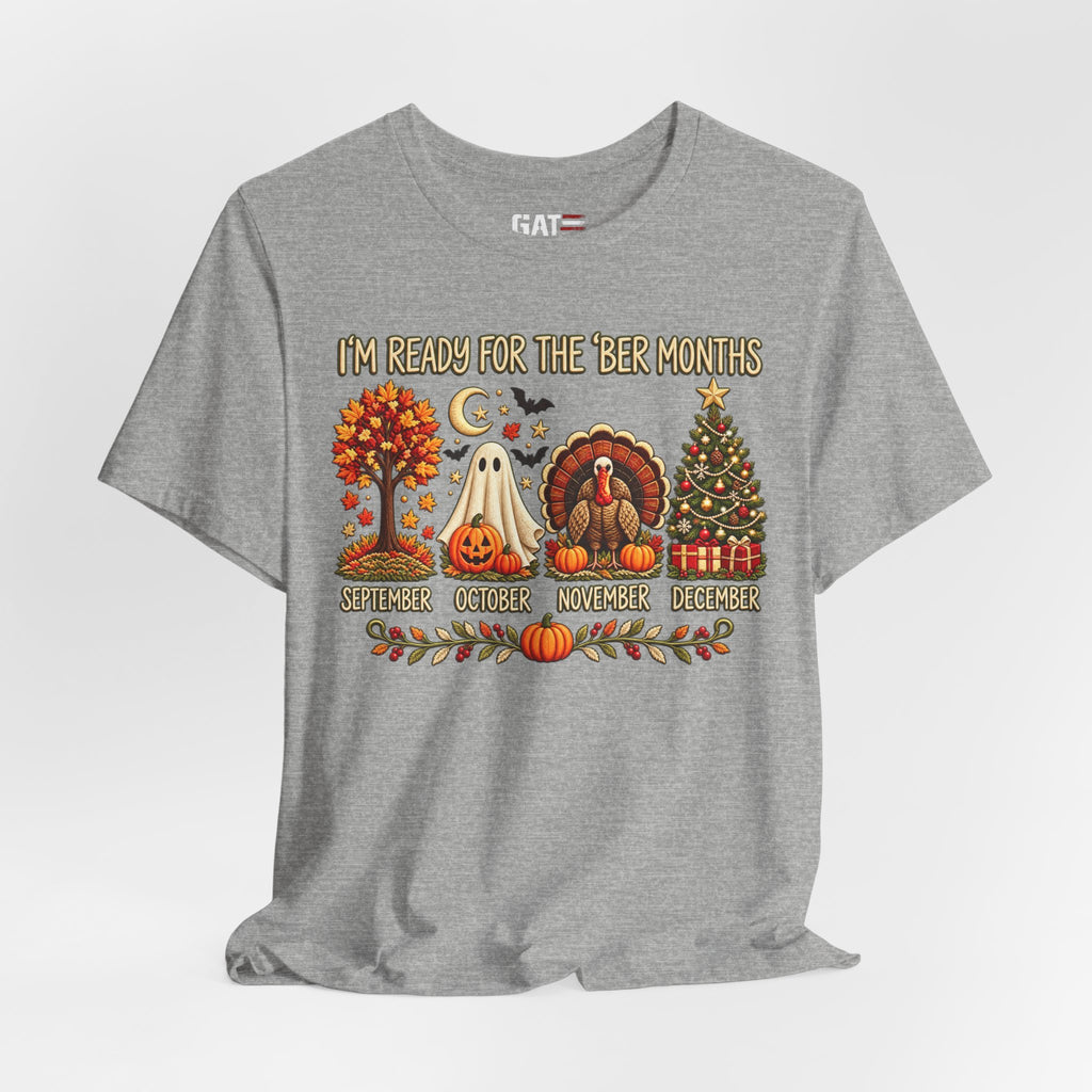 September to December Shirt | Fall Thanksgiving Christmas Tee