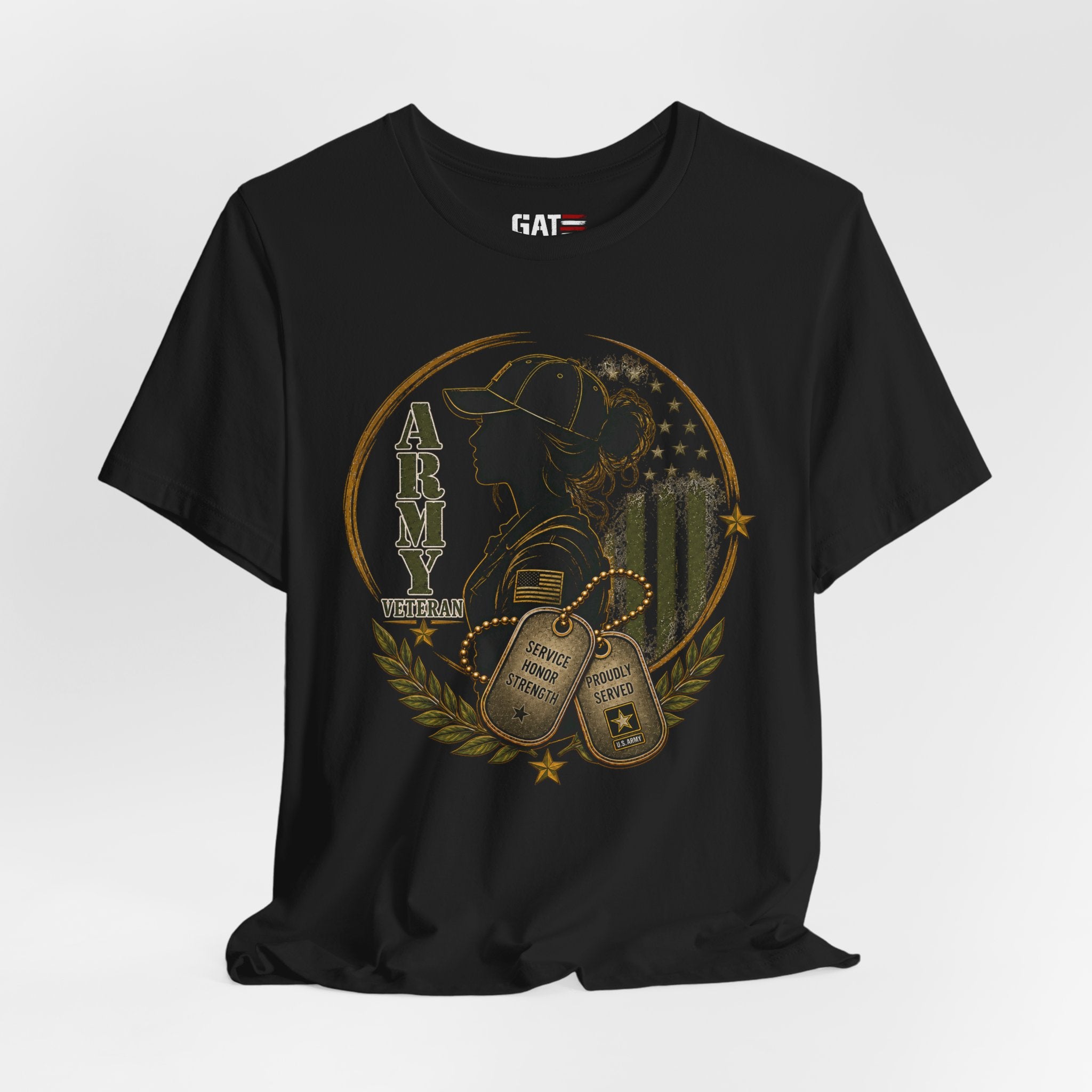 Female Vet Army Veteran Women’s Tee