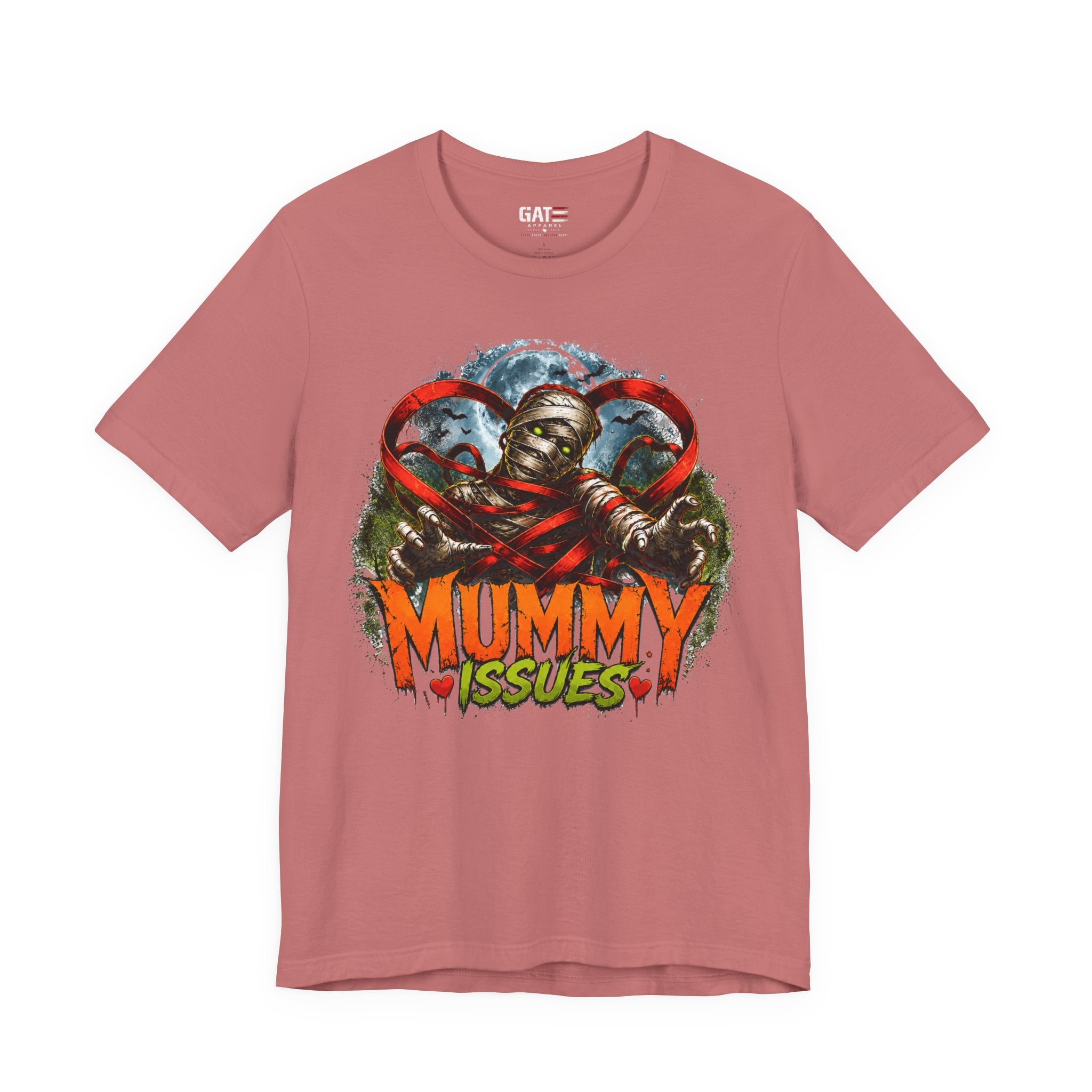 Mummy Issues T-Shirt - Funny Retro Halloween Mummy Graphic Tee