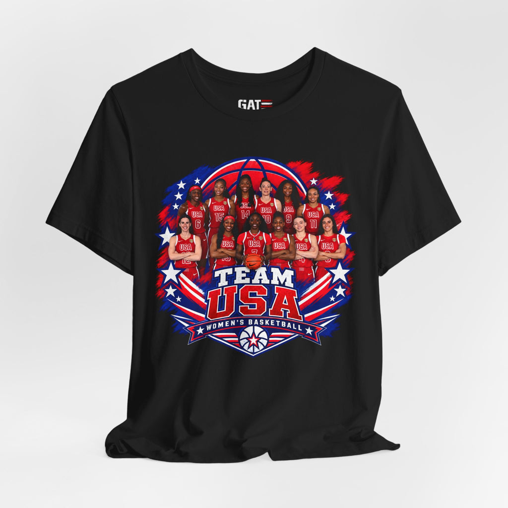 Team USA Women's Basketball Shirt | FIBA Tee 2026 Design 2