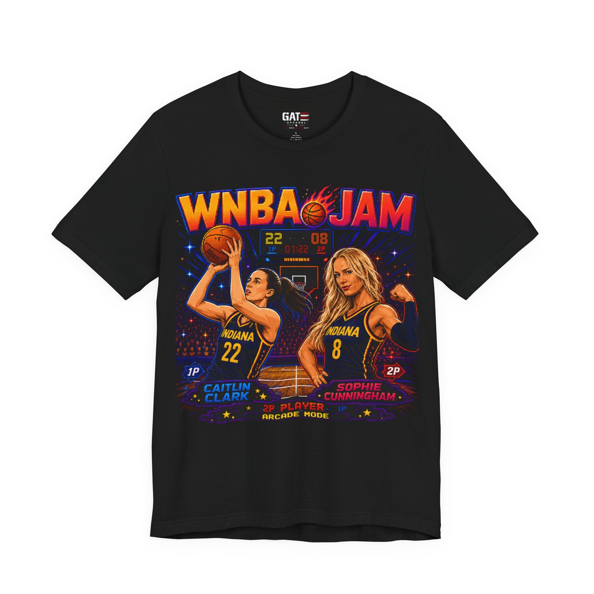 Indiana Fever Caitlin Clark & Sophie Cunningham WNBA JAM Shirt