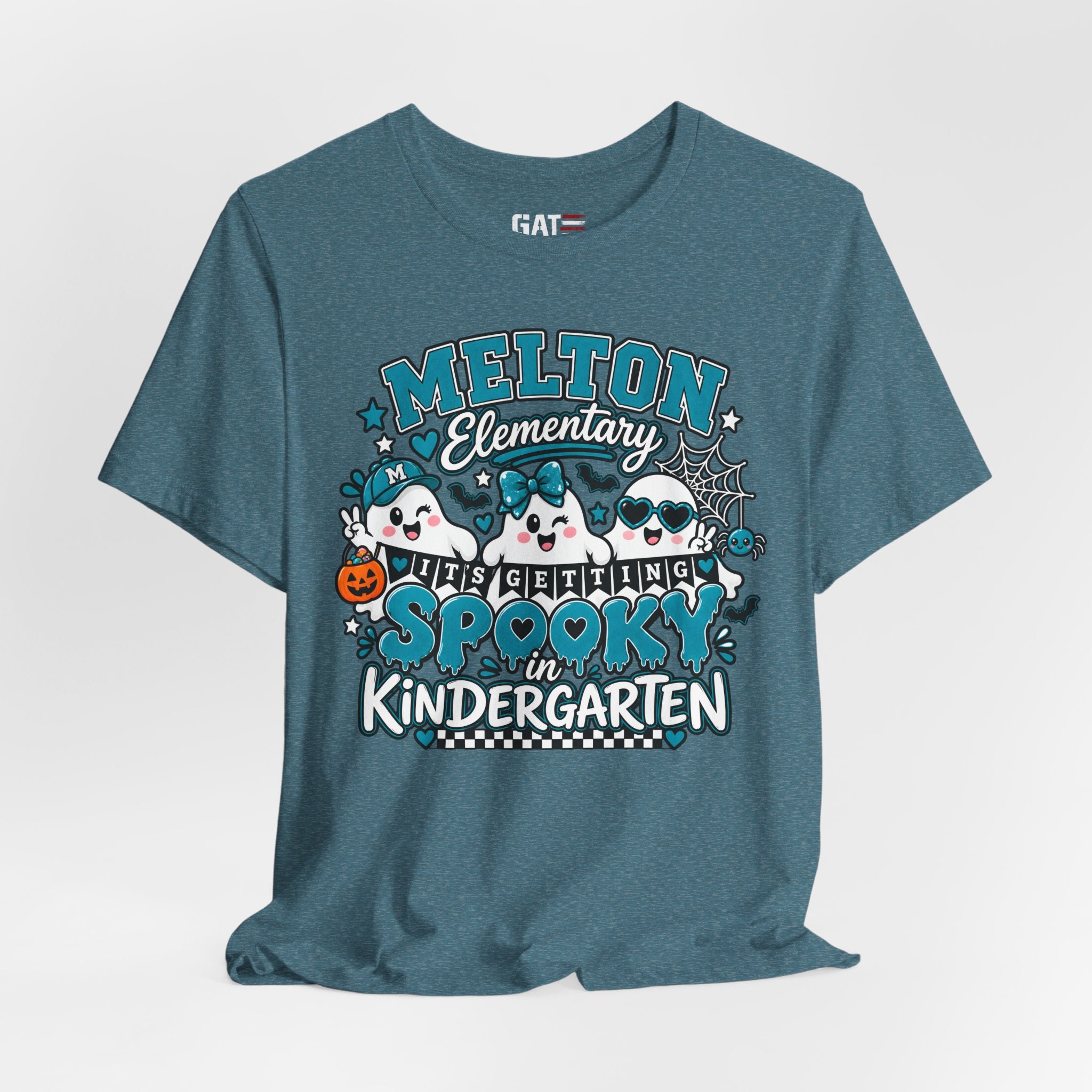 Melton Elementary Spooky Kindergarten Halloween T-Shirt