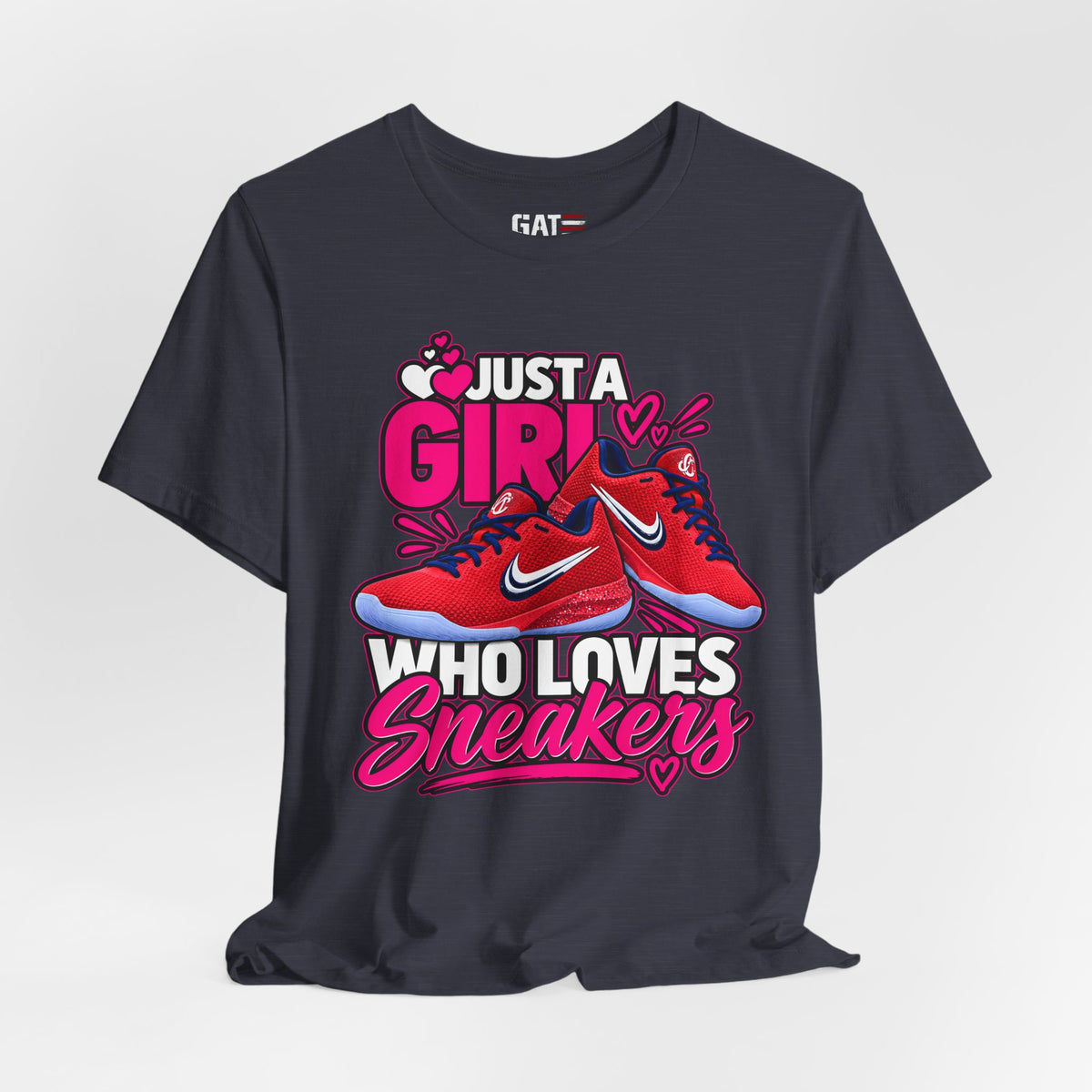 Caitlin Clark Caitlin 1s Just a Girl Sneaker Shirt | Style 2