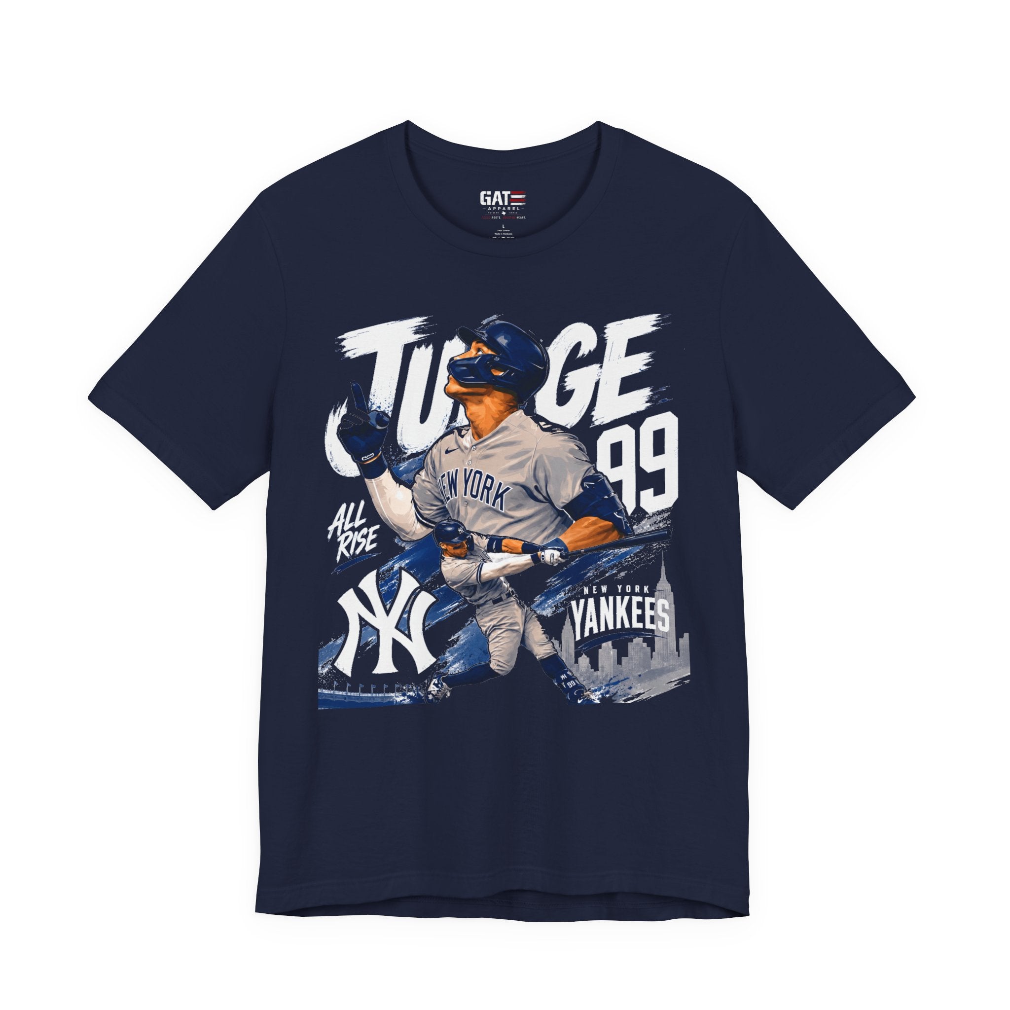 Aaron Judge Yankees #99 Baseball Tee|Yankees Baseball|All Rise’ Fan Shirt