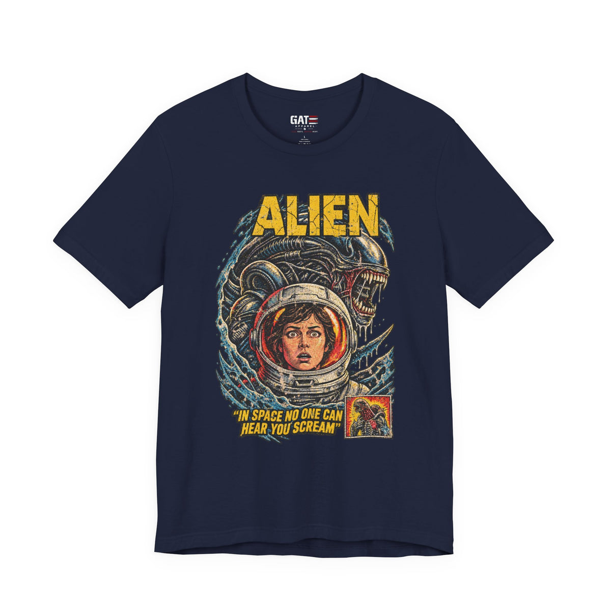 Alien Movie Shirt | Vintage Sci-Fi Horror Graphic Tee