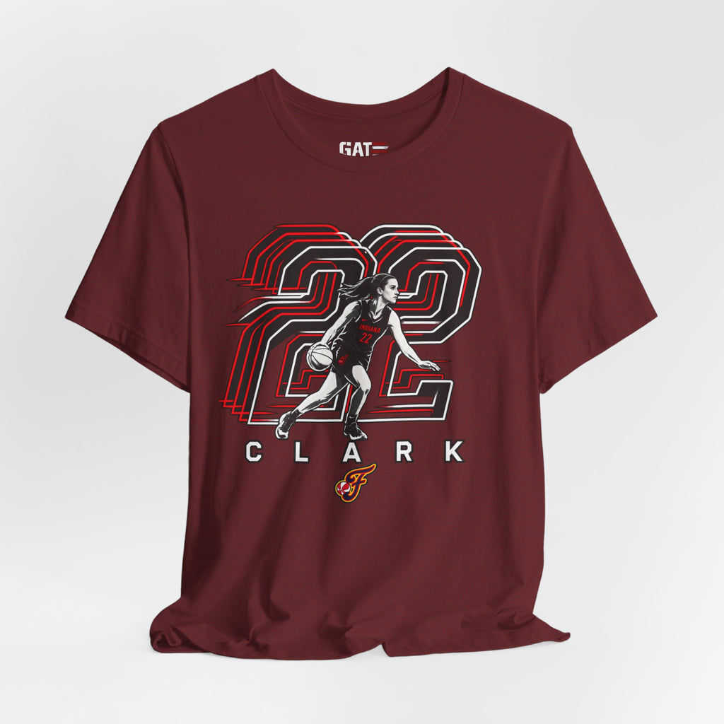 Caitlin Clark #22 Basketball Shirt | Indiana Fever WNBA Tee