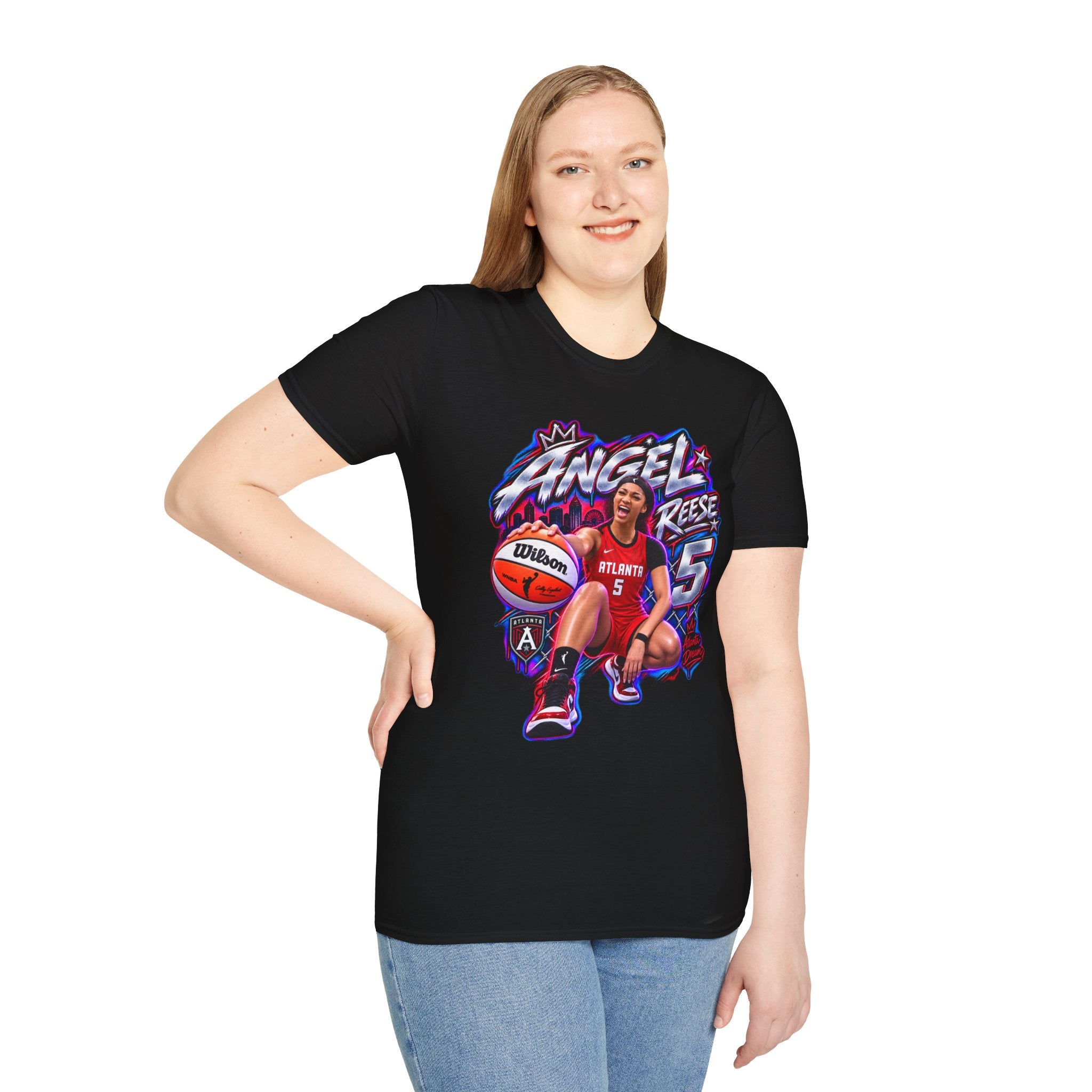 Angel Reese Atlanta Dream Shirt WNBA Basketball Graphic Tee