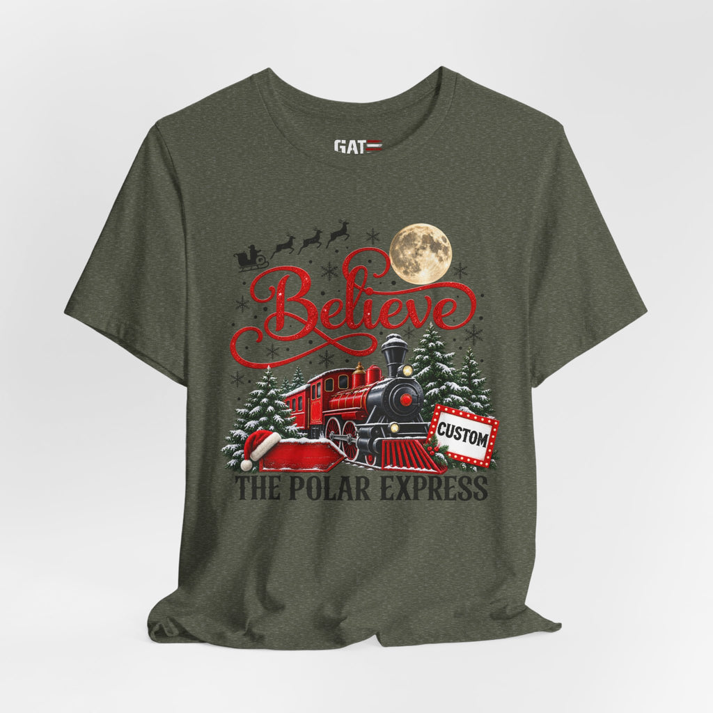 Personalized Polar Express Shirt - product mockup view 27