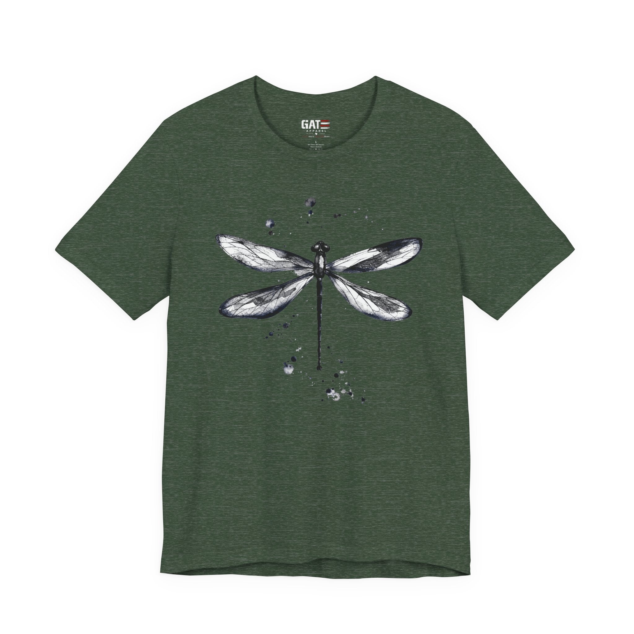 Dragonfly Tee — Watercolor Dragonfly Graphic T-Shirt