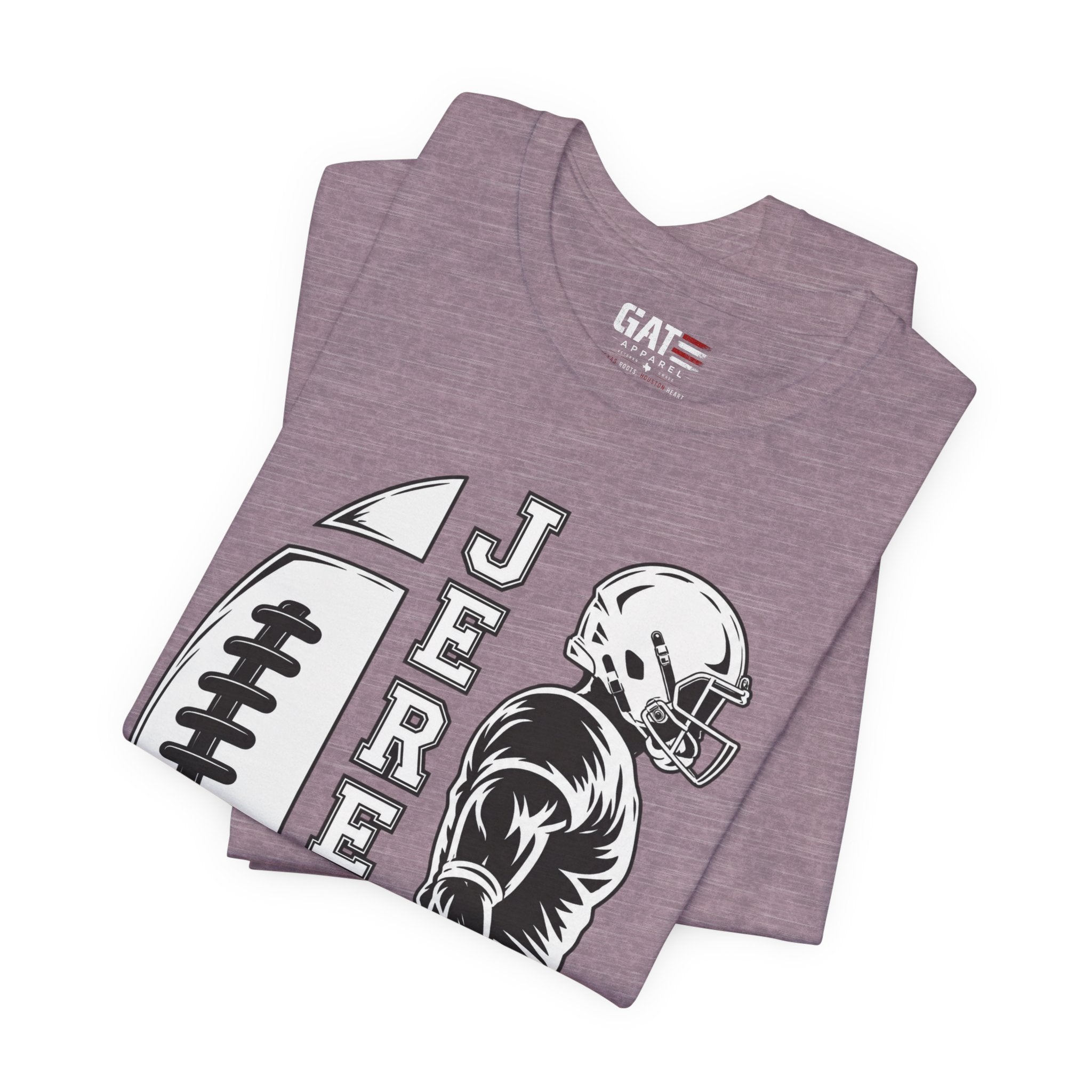 Football Mom Personalized Shirt Custom Player Name Number Game Day Tee
