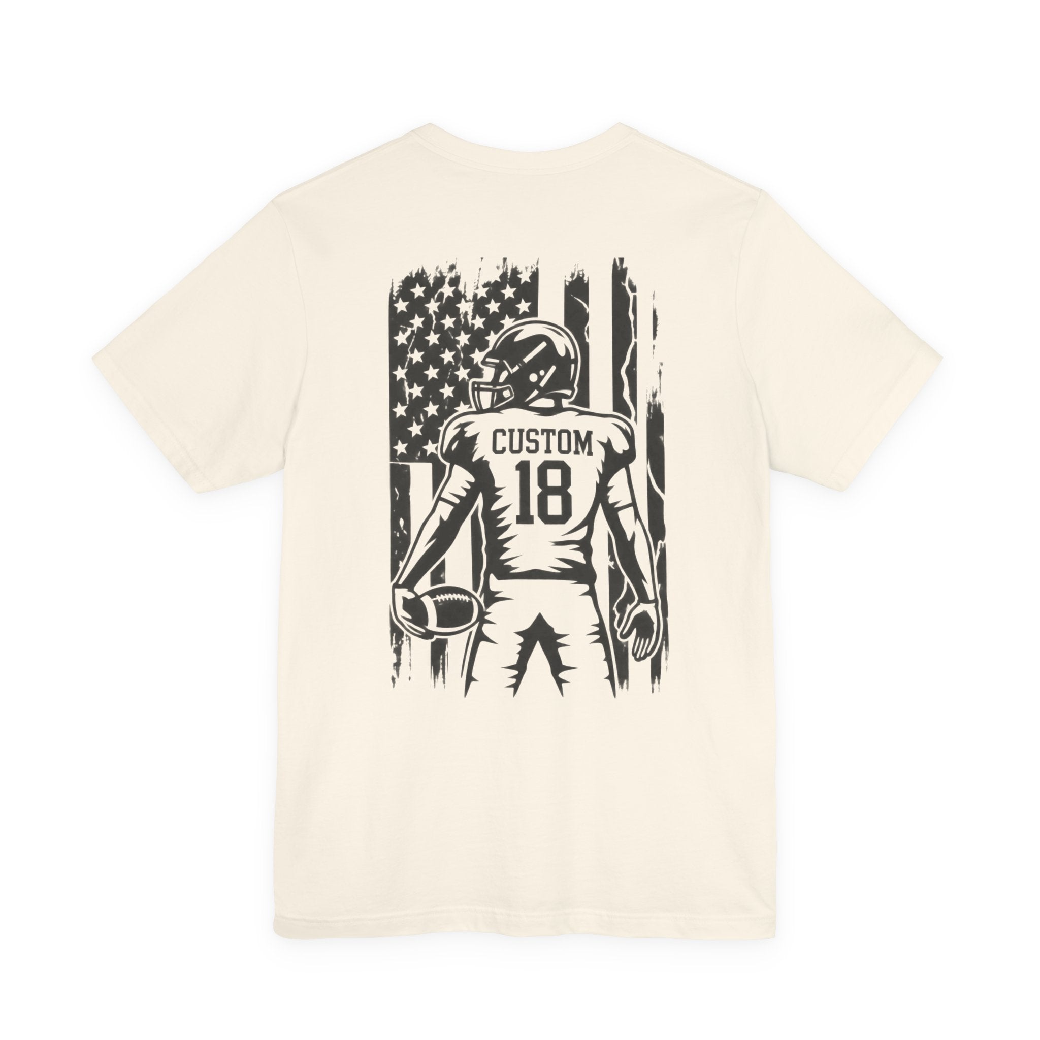 Football Mom Personalized Shirt Custom Player Name Number Game Day Tee