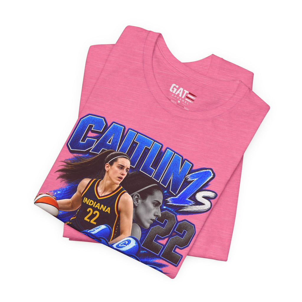 Caitlin Clark Caitlin 1s Blue Racer Sneaker Shirt