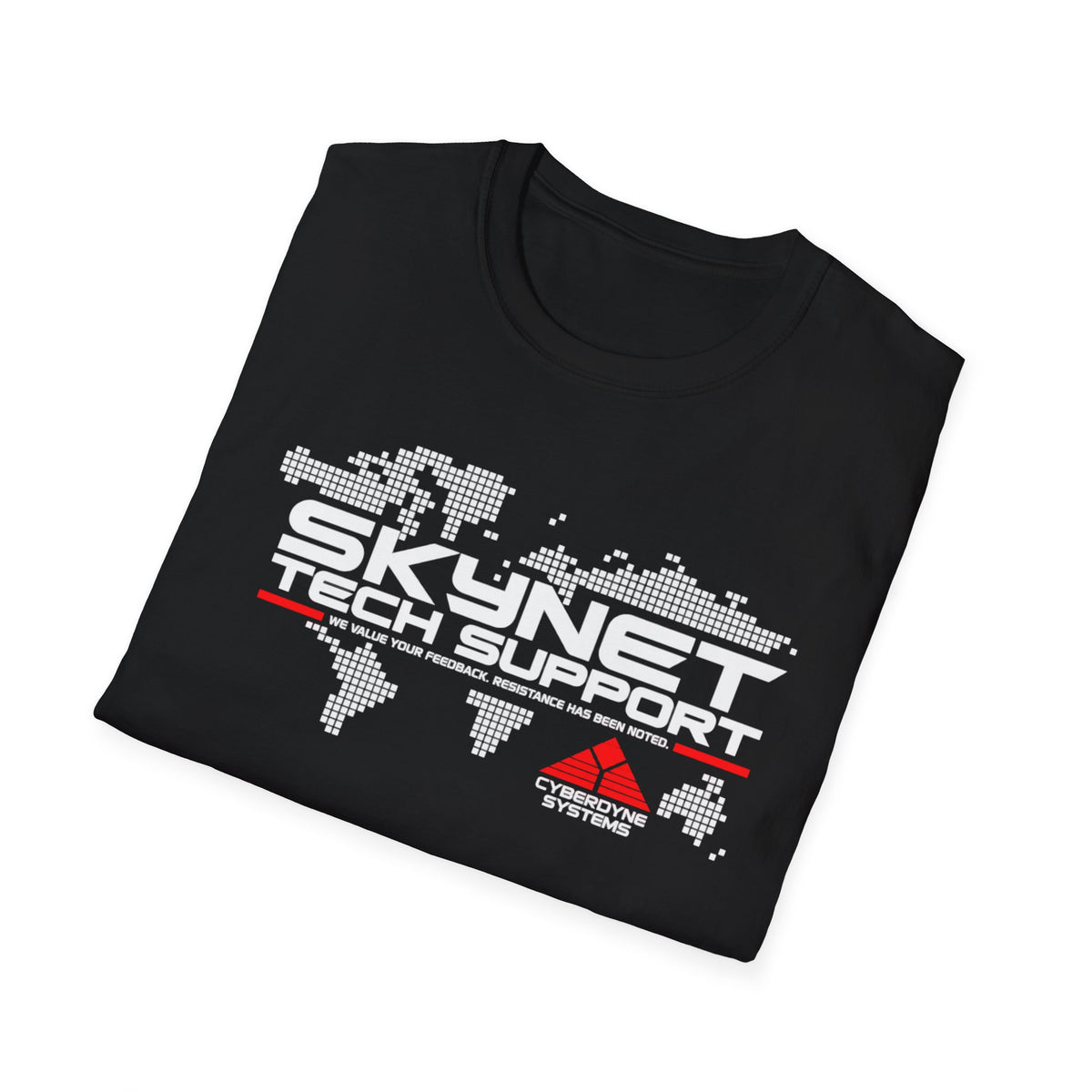 A.I. Skynet Tech Support retro futuristic graphic T-shirt - product image 6
