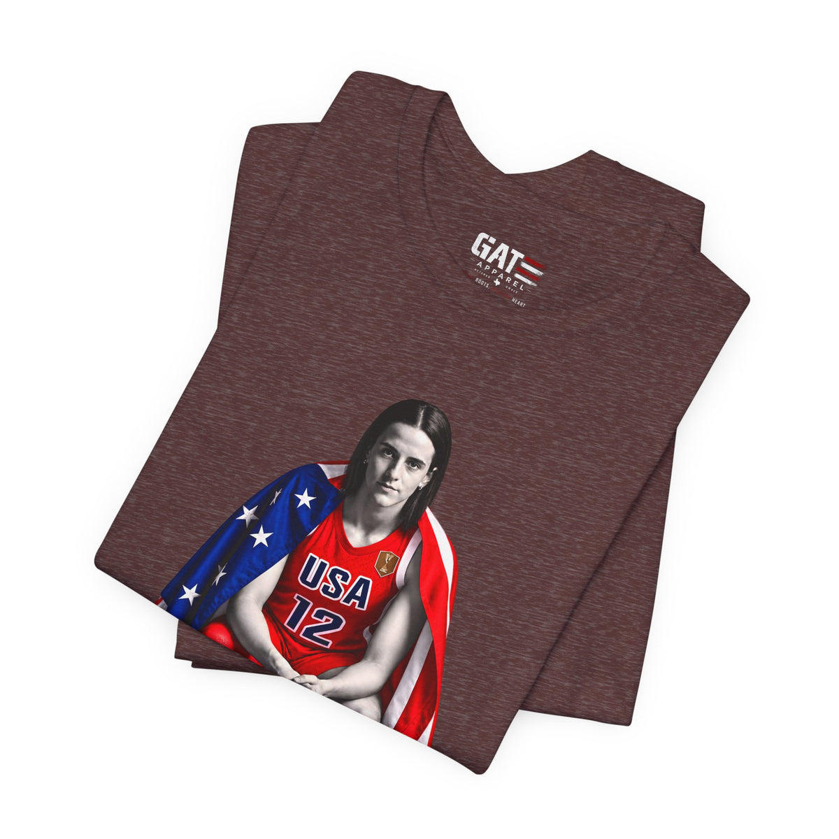 Caitlin Clark Team USA Shirt | Indiana Fever WNBA Tee