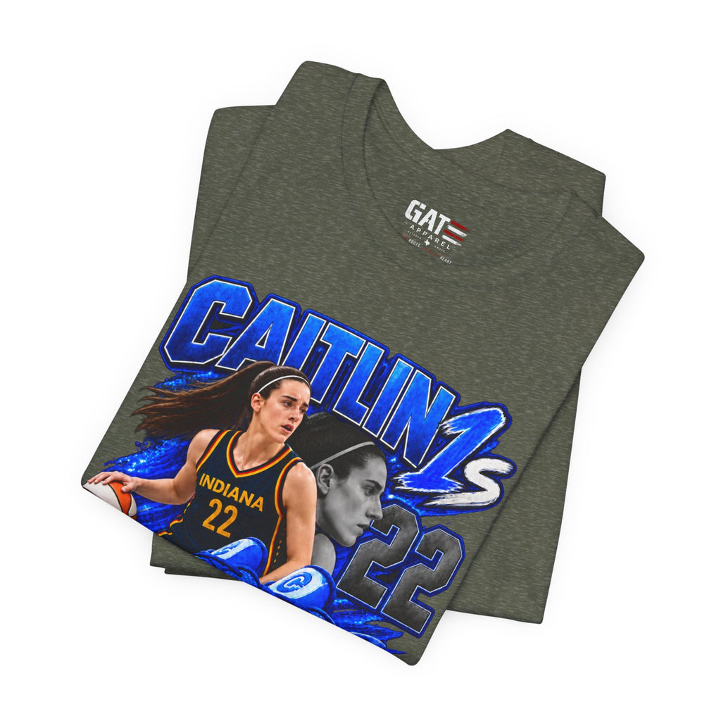 Caitlin Clark Caitlin 1s Racer Blue Classic Sneaker Shirt