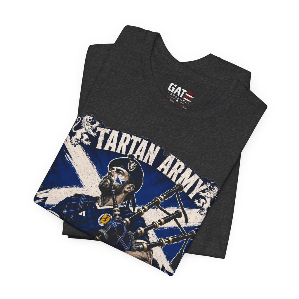 Scotland World Cup Soccer Shirt, Tartan Army Fan Tee, No Scotland No Party Shirt, Scottish Football Supporter Gift
