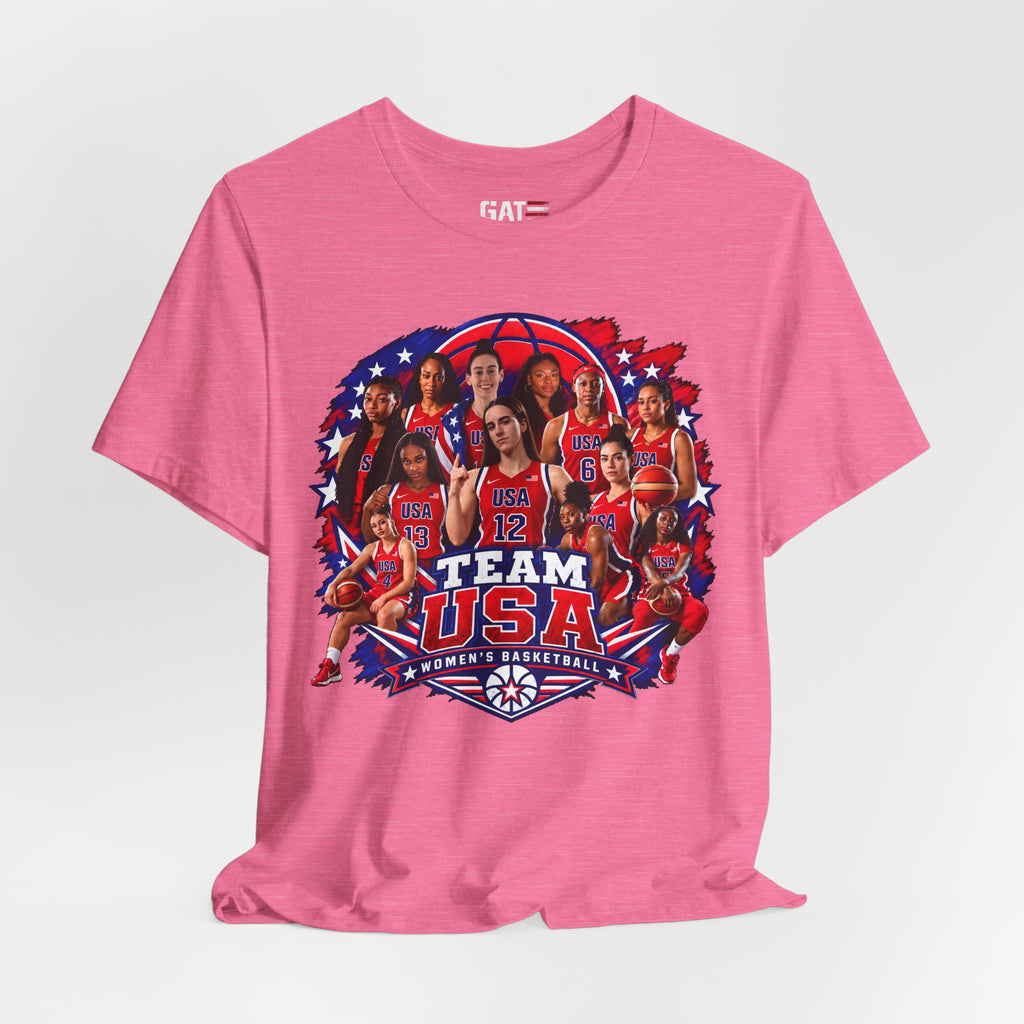 Team USA Women's Basketball Shirt | FIBA Tee 2026 Design 1