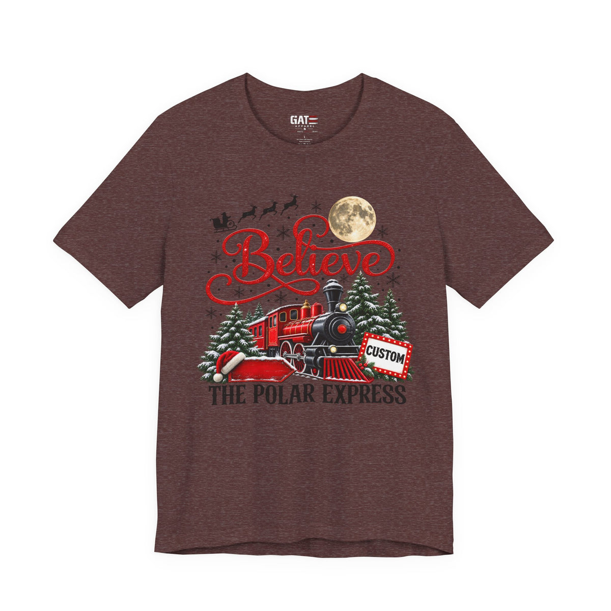 Personalized Polar Express Shirt - product mockup view 7