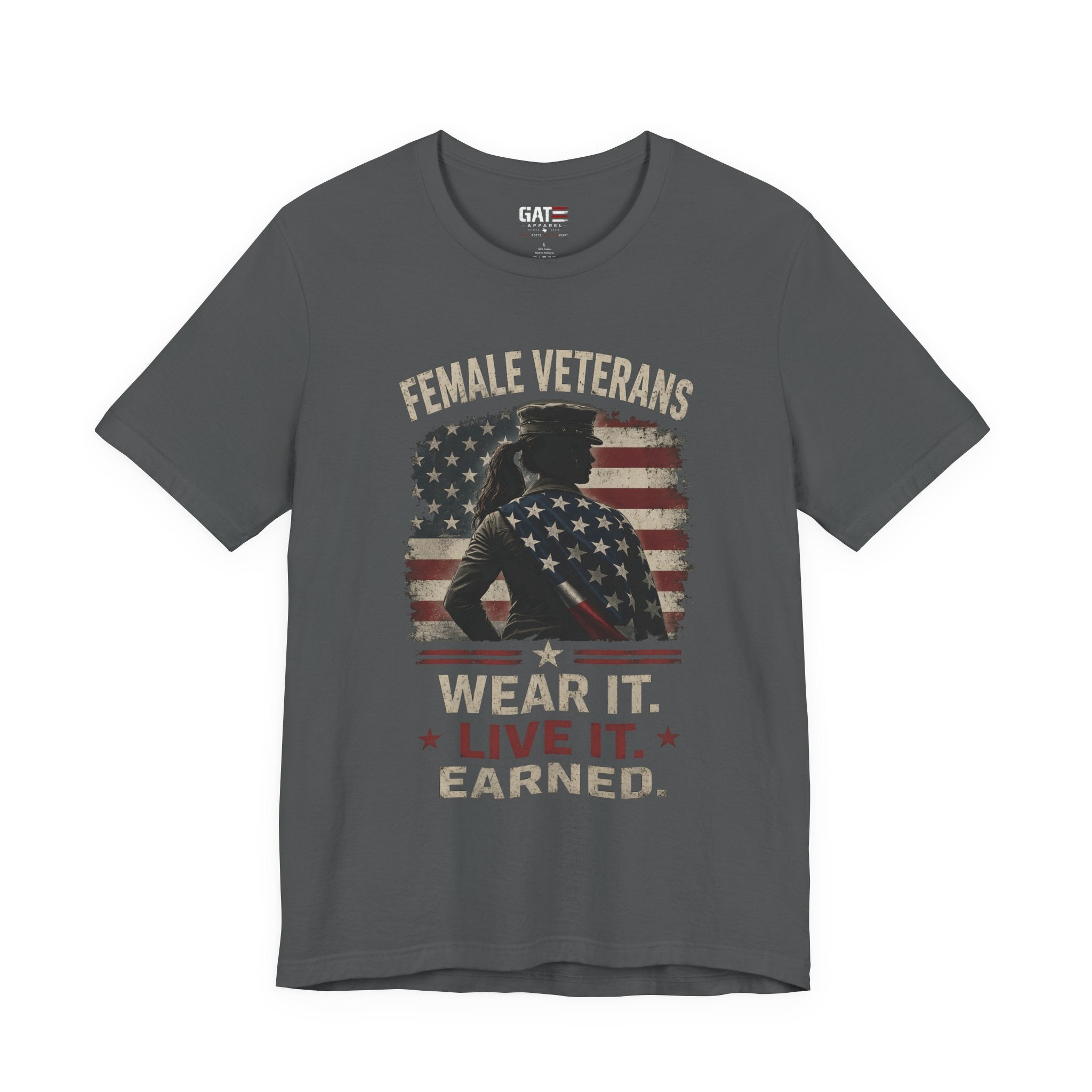 Female Veteran Shirt, Women Veteran Tee, Patriotic Military Shirt for Women, Female Veterans Gift, Veteran Pride Shirt, Women Who Served