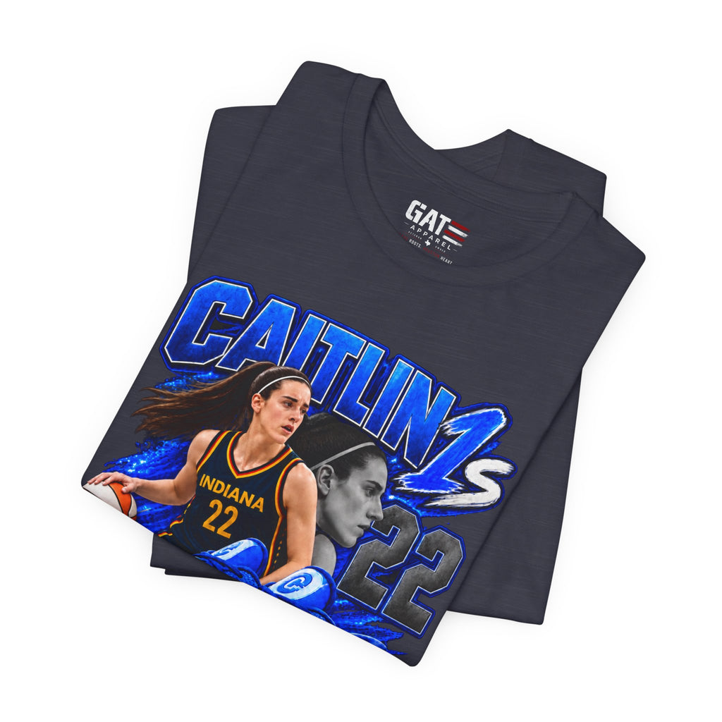 Caitlin Clark Caitlin 1s Racer Blue Classic Sneaker Shirt