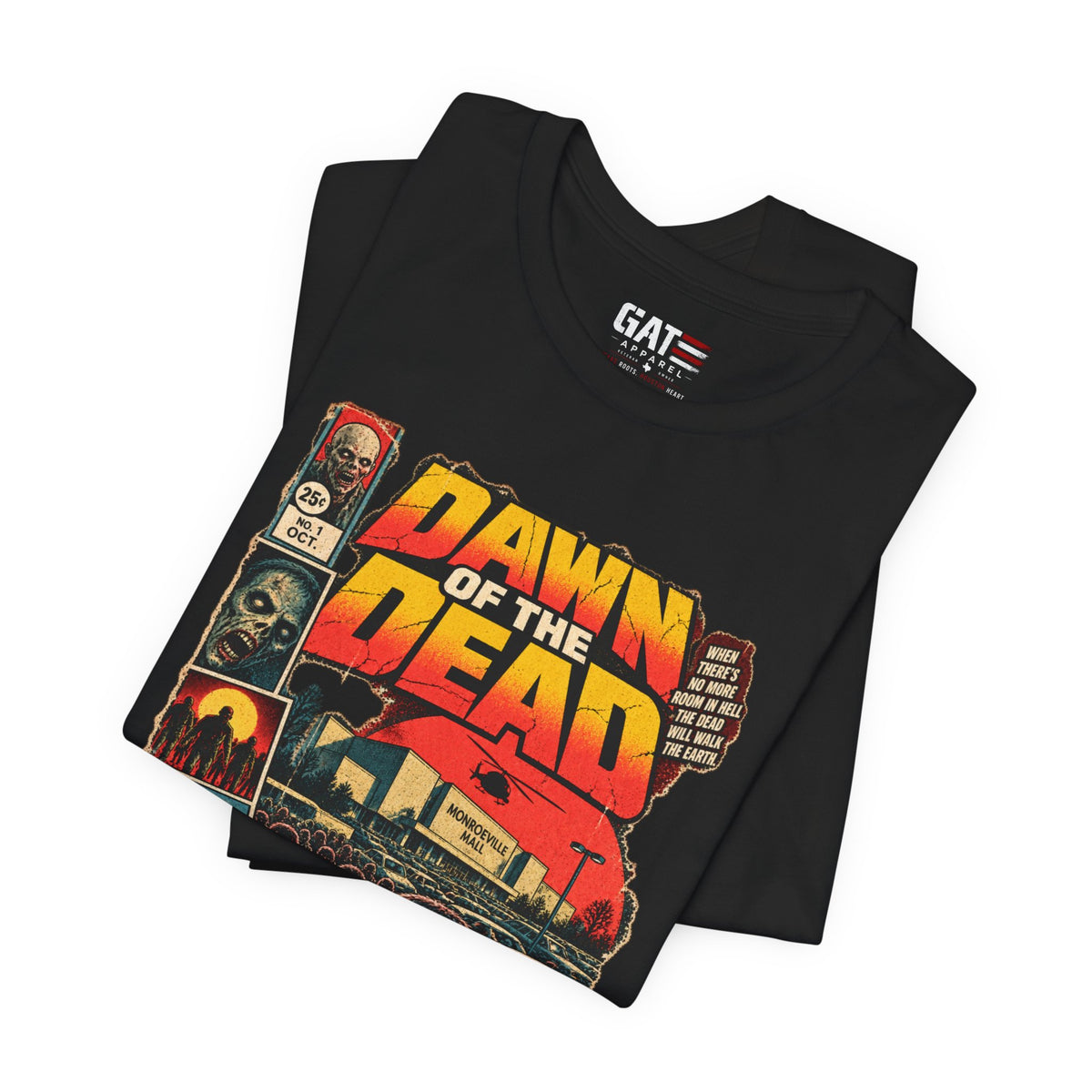 Dawn of the Dead Shirt | Retro Zombie Horror Movie Tee