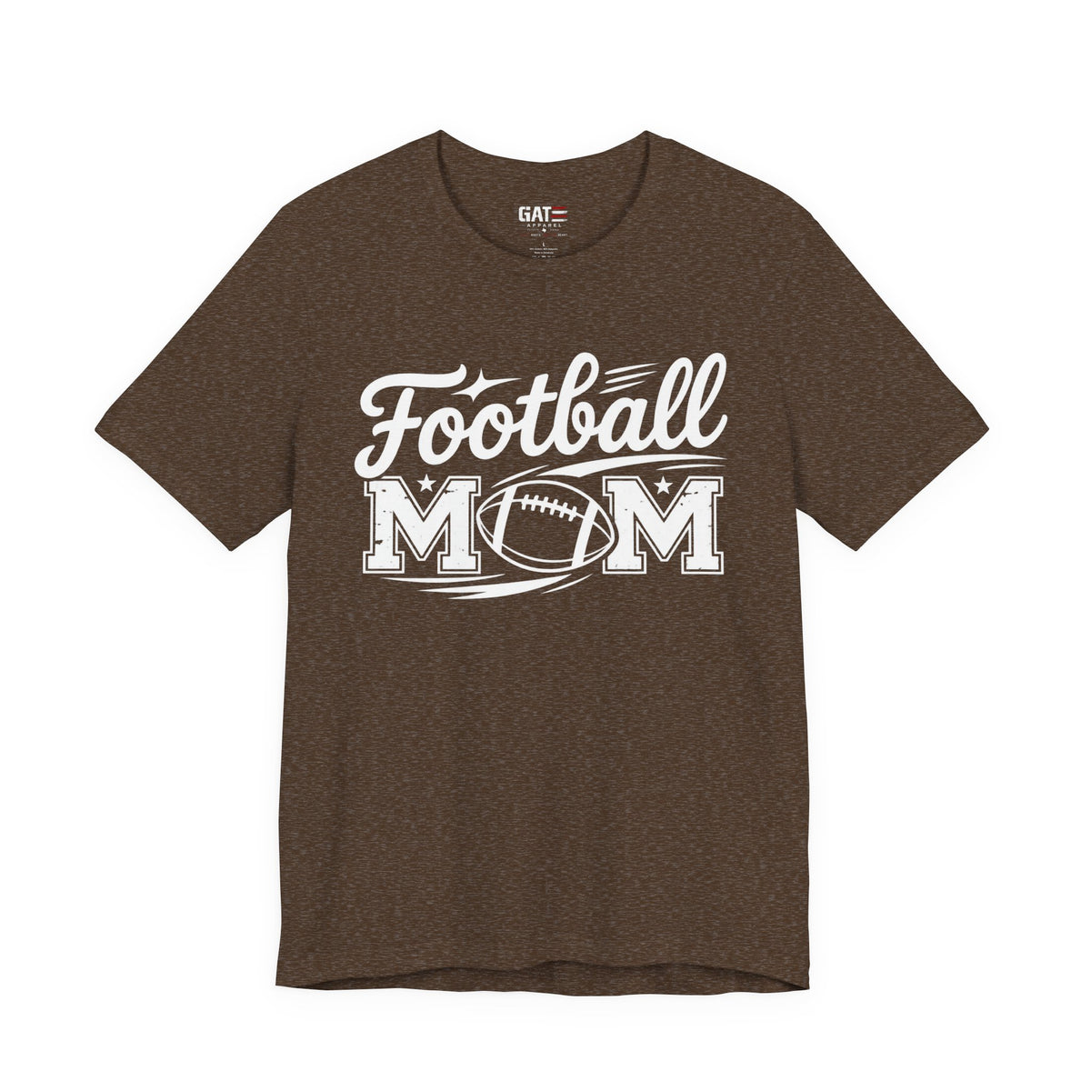 Personalized Football Mom Shirt | Name & Number Tee Style 7